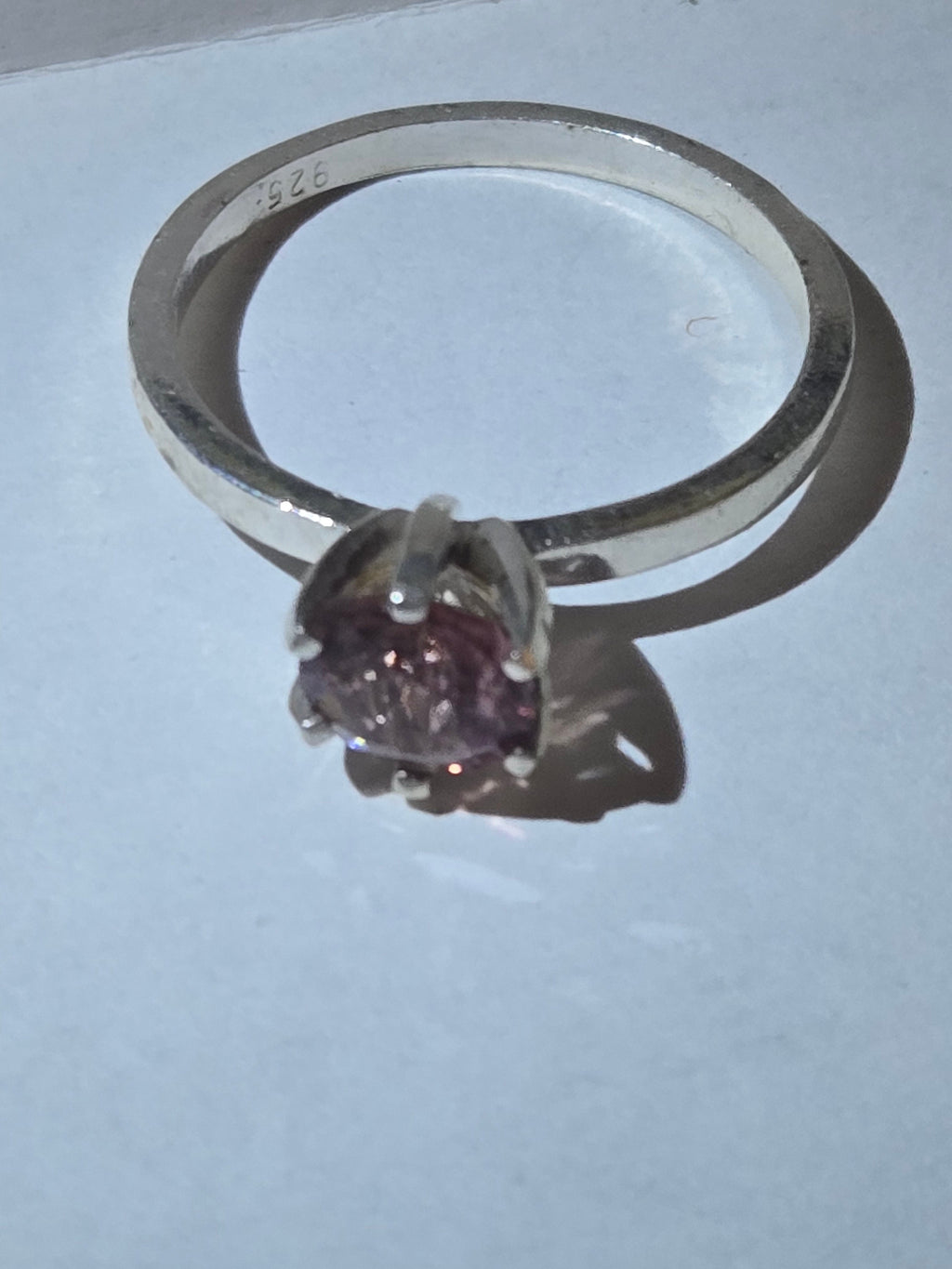 Russian Tourmaline Solitaire Ring