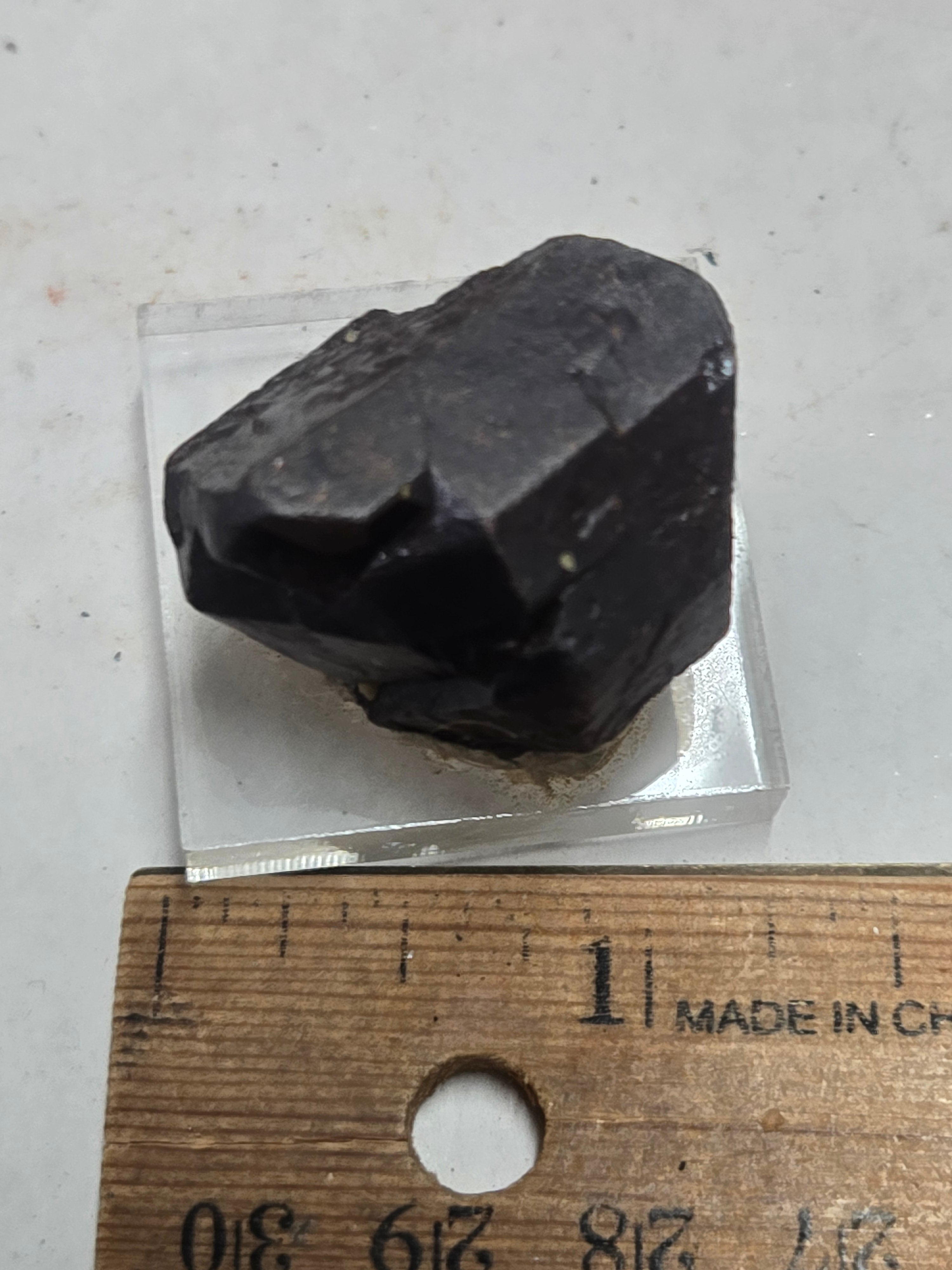 Rutile double terminated