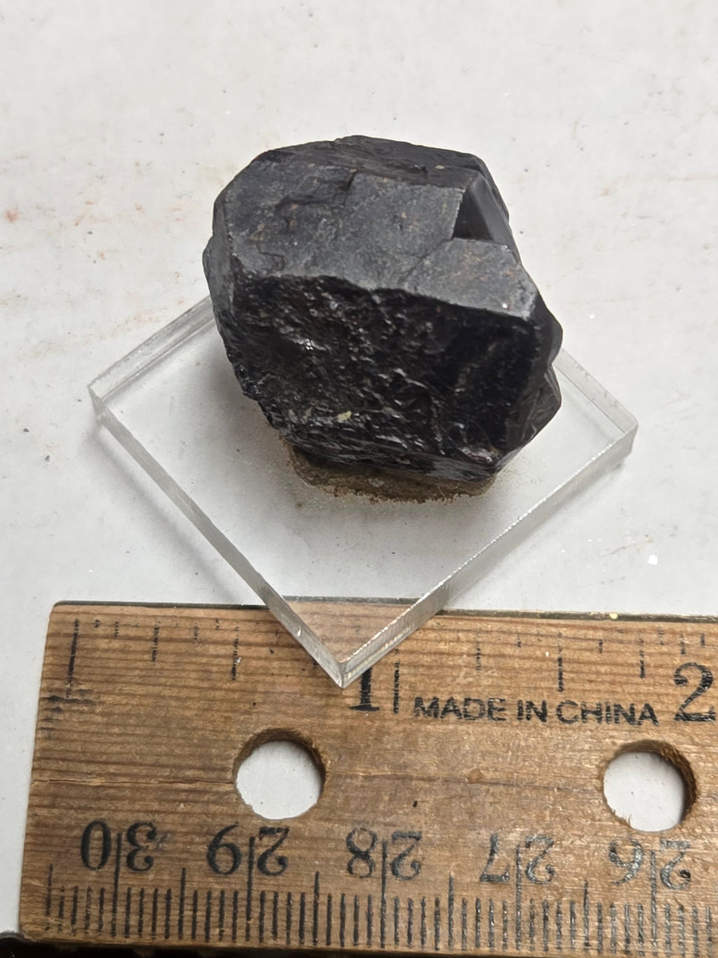 Rutile double terminated