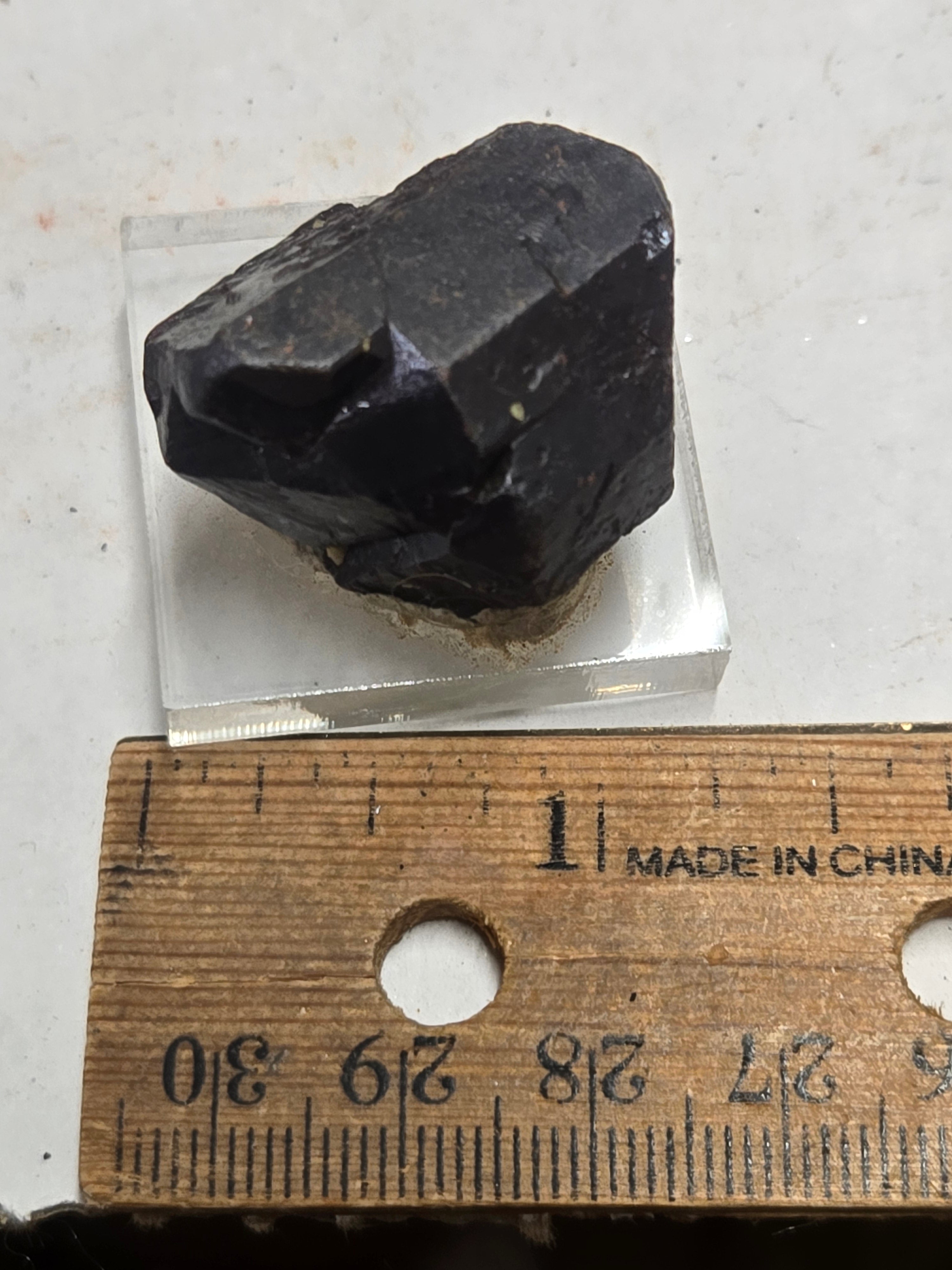 Rutile double terminated