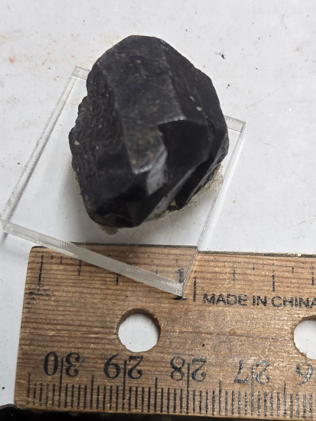 Rutile double terminated