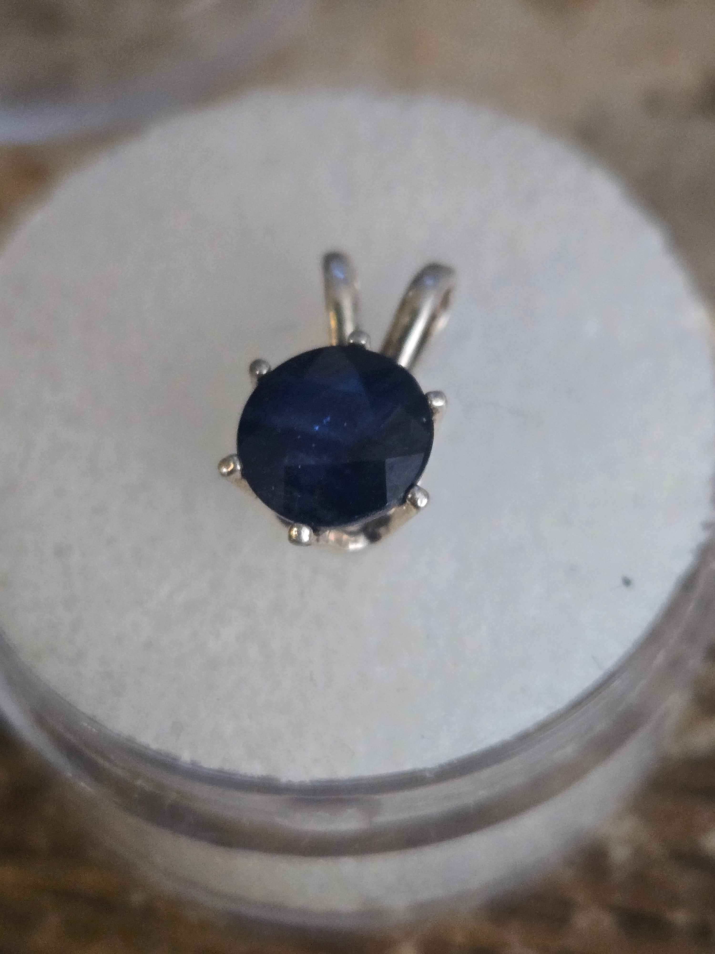 Sapphire Pendant