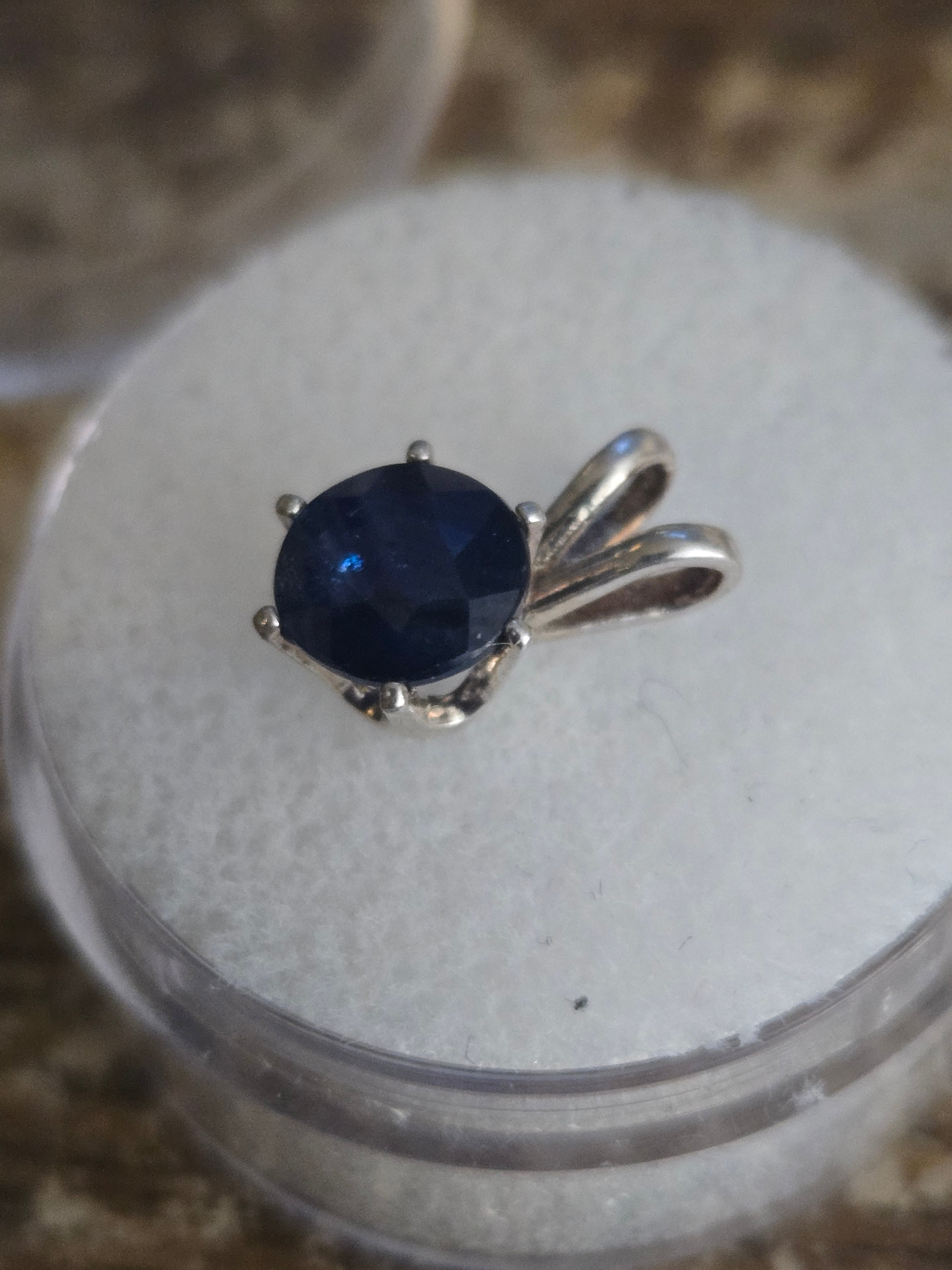 Sapphire Pendant