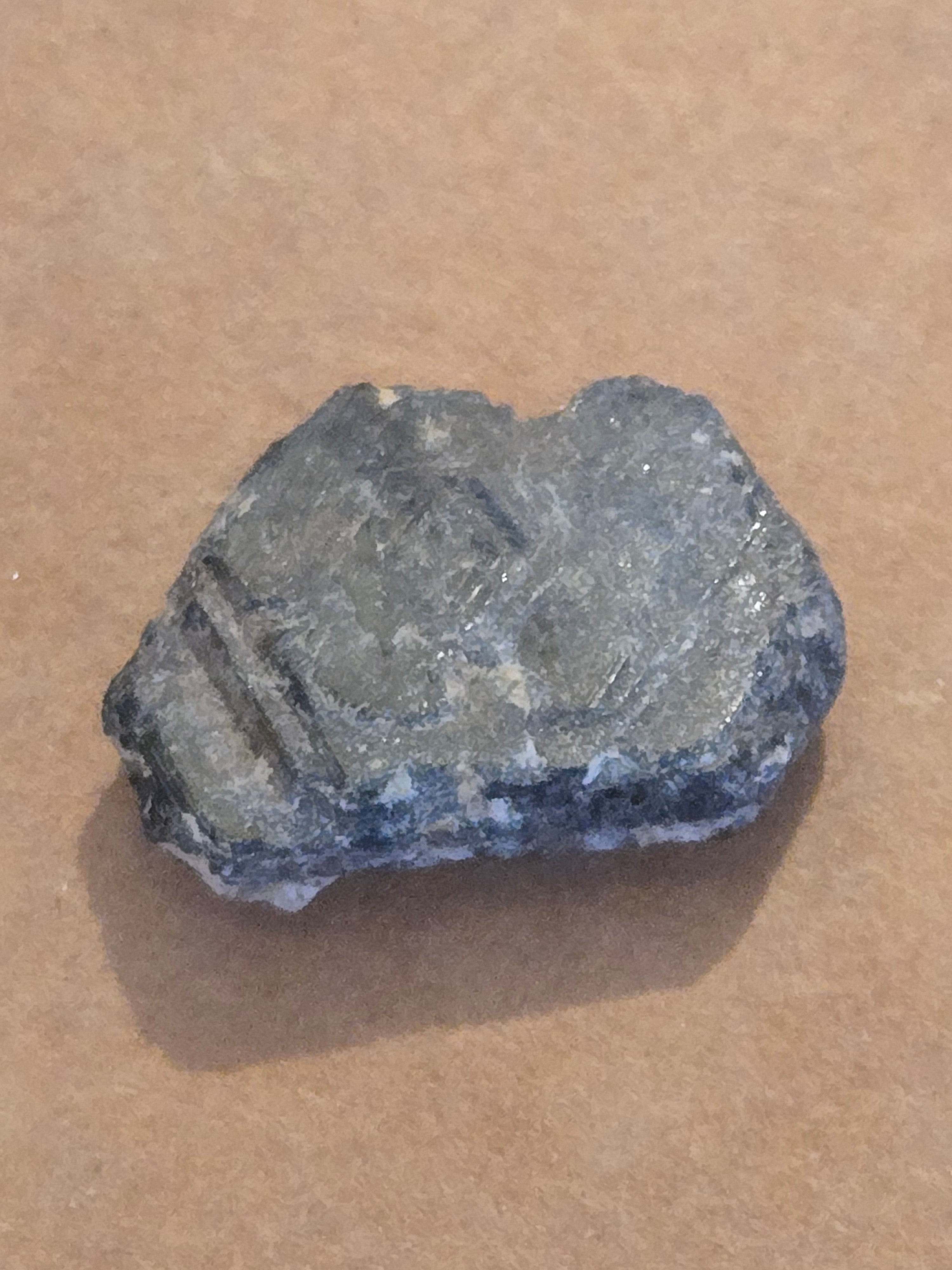 Sapphirine crystal