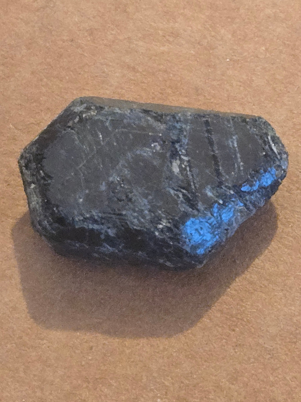 Sapphirine crystal
