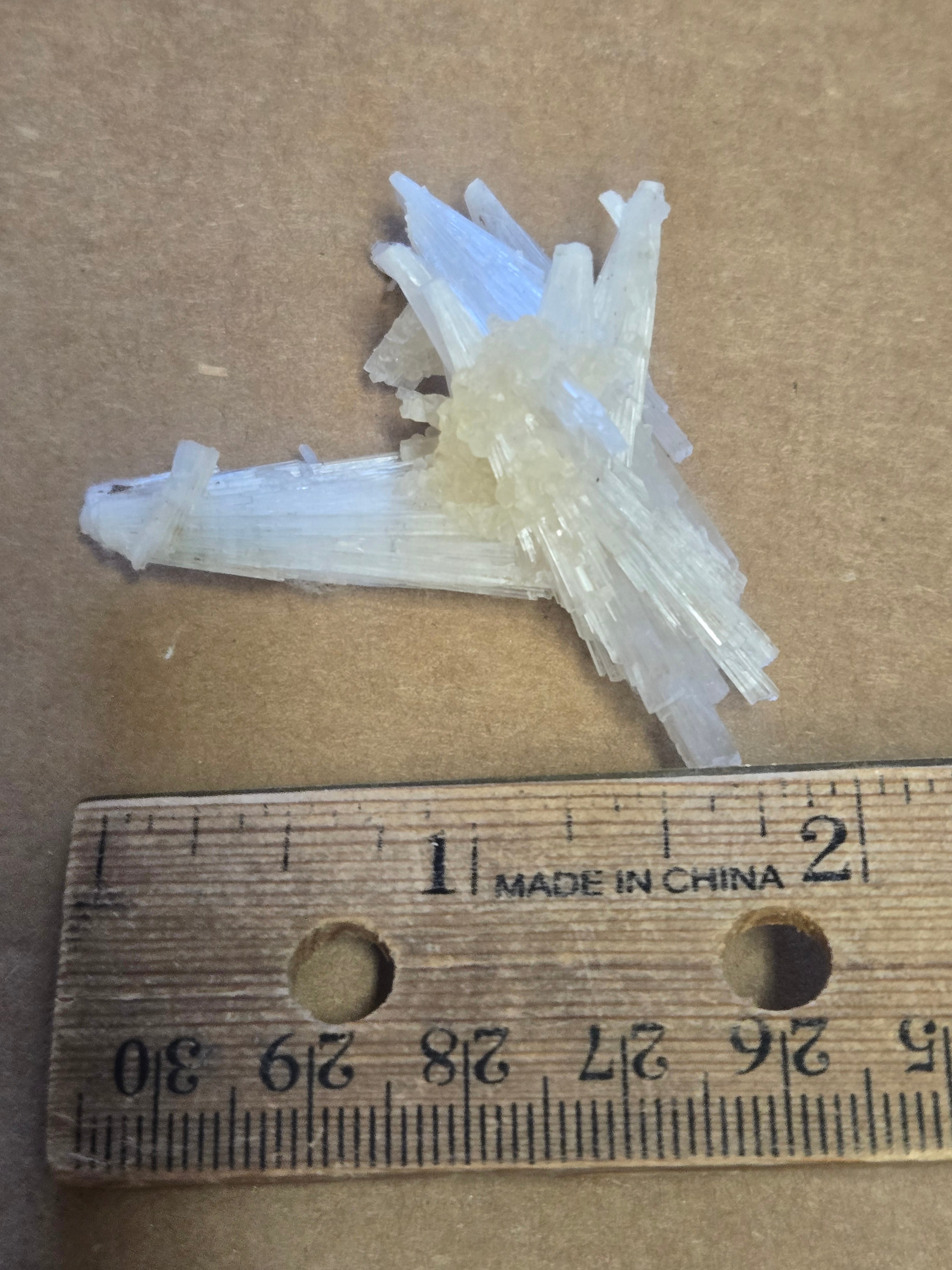 Scolecite w Calcite