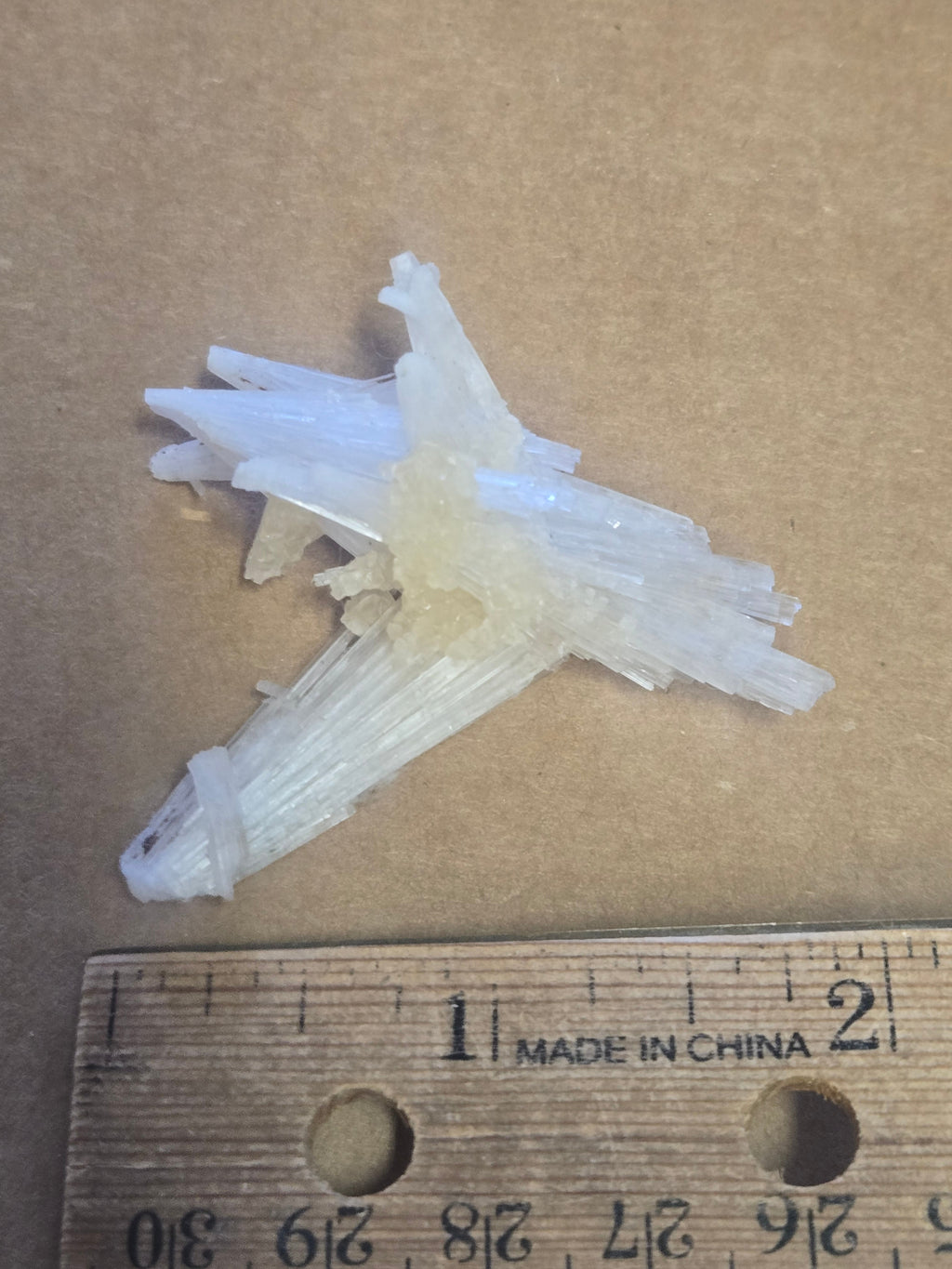 Scolecite w Calcite