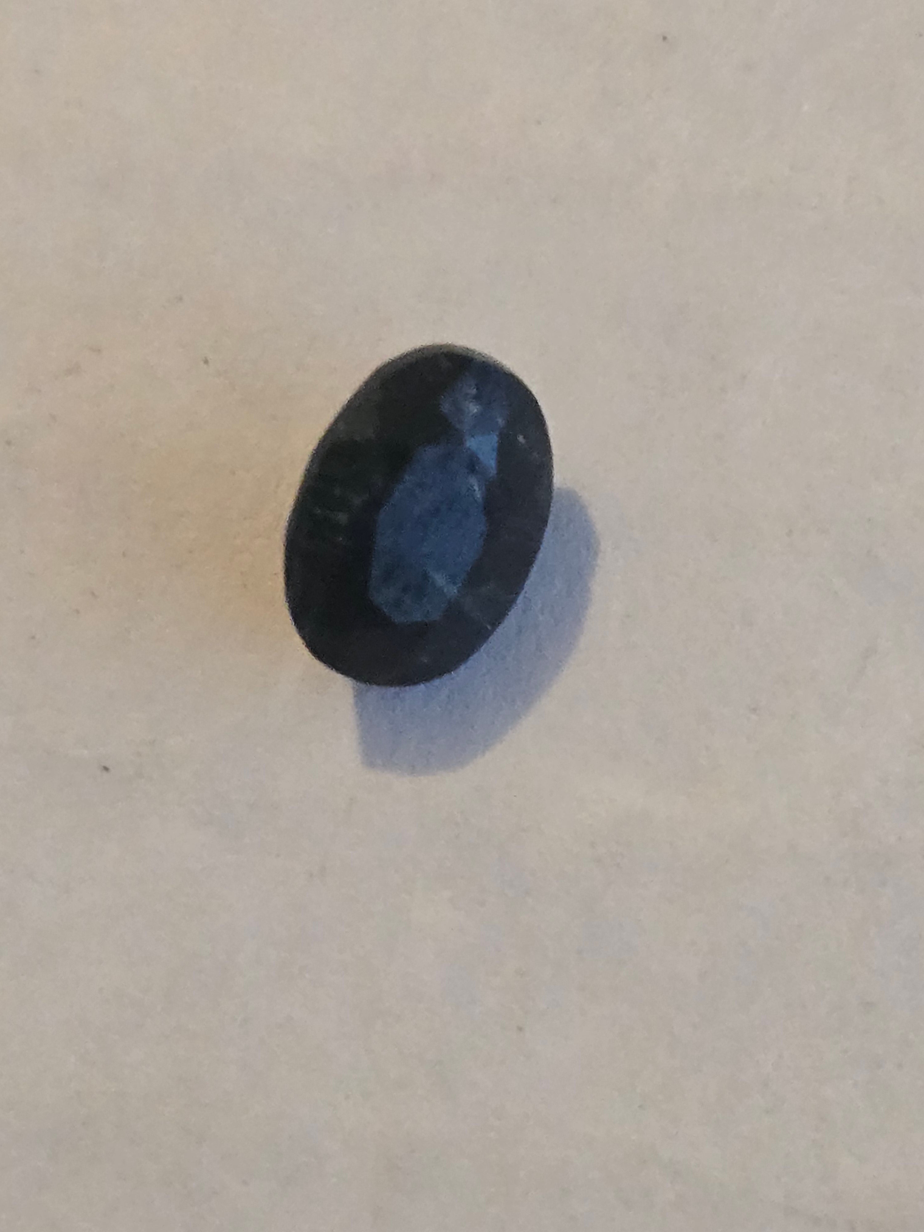 Serendibite facet