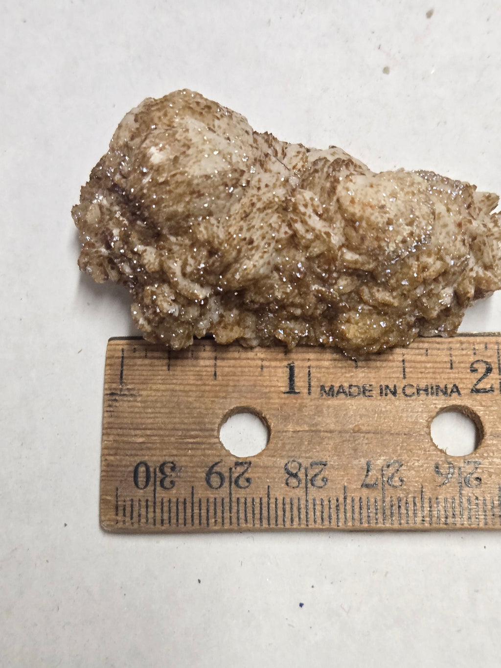 Siderite on calcite