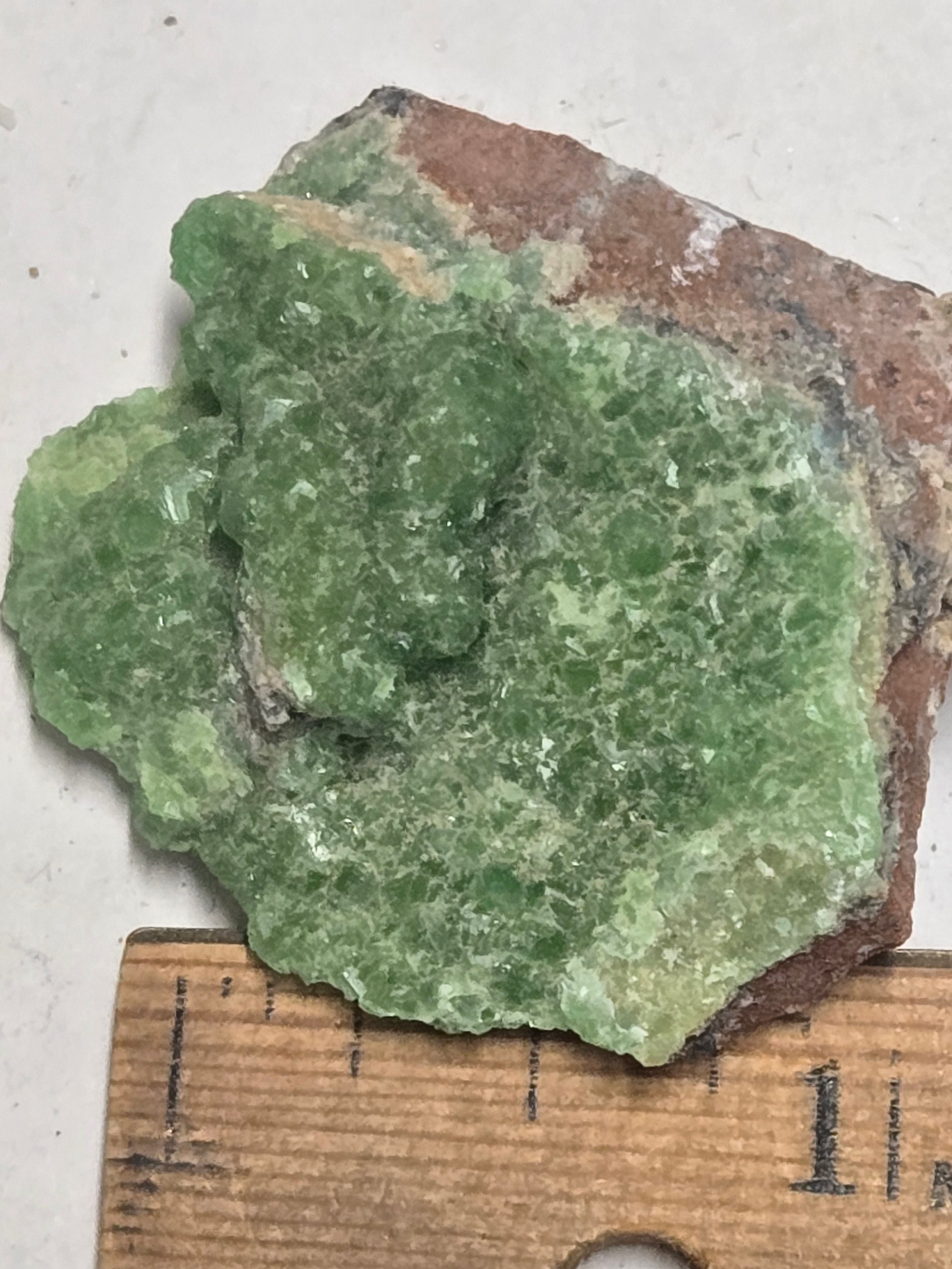 Smithsonite var cuprian
