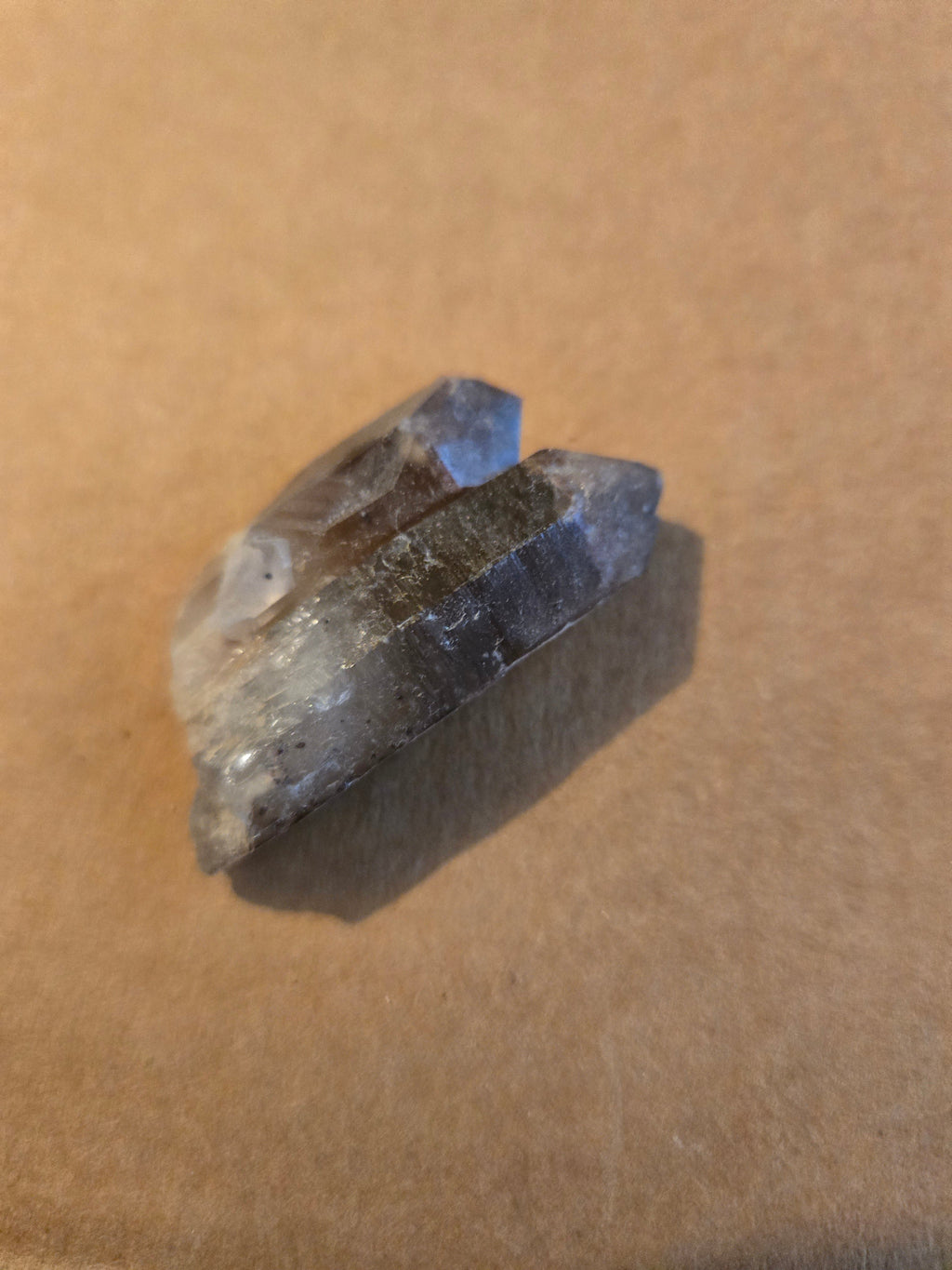 Smoky quartz specimen