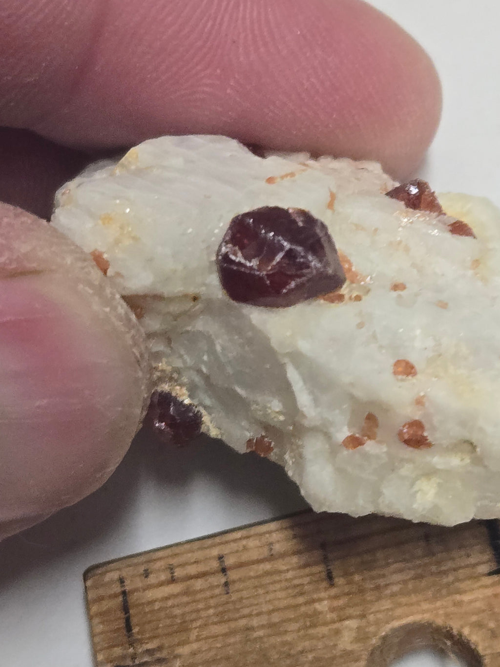 Spessartine garnet specimen