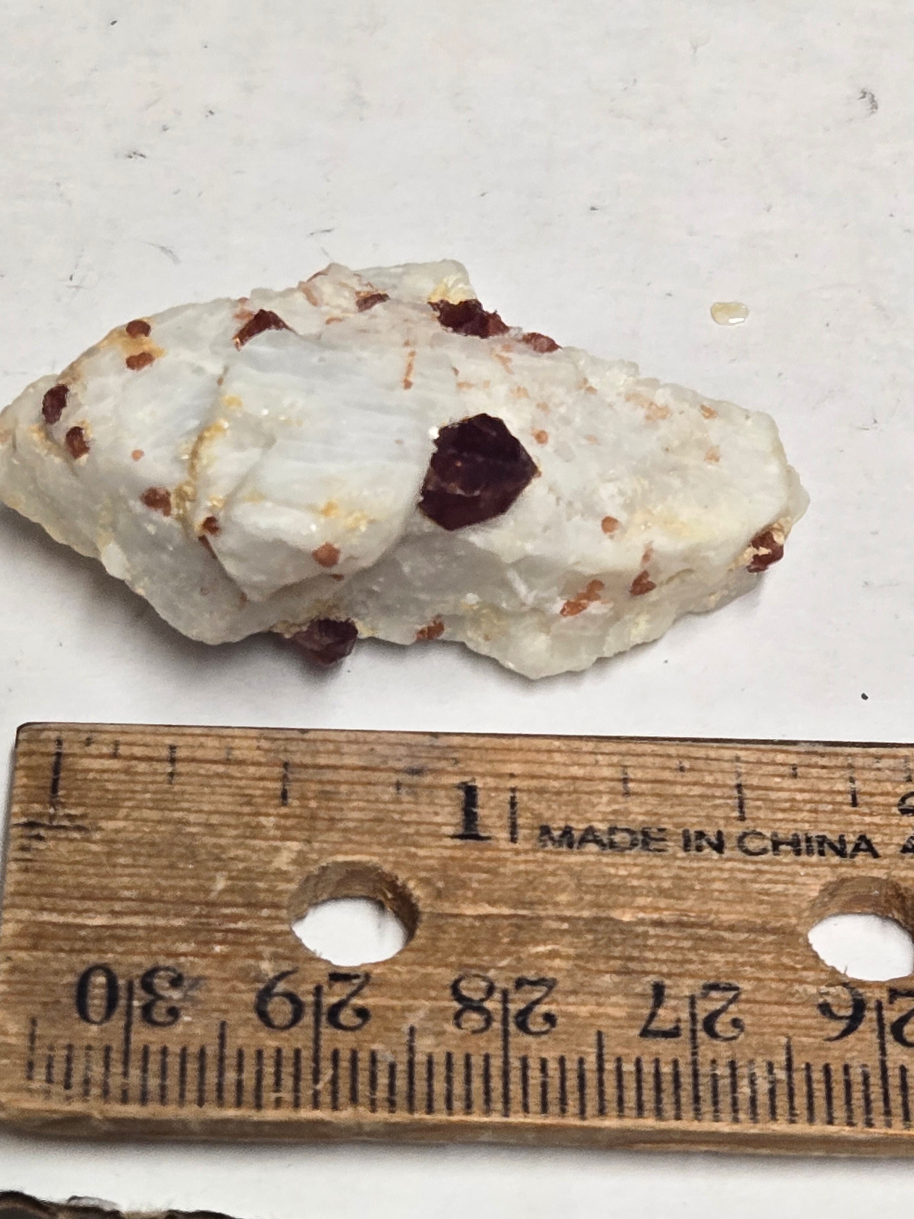 Spessartine garnet specimen