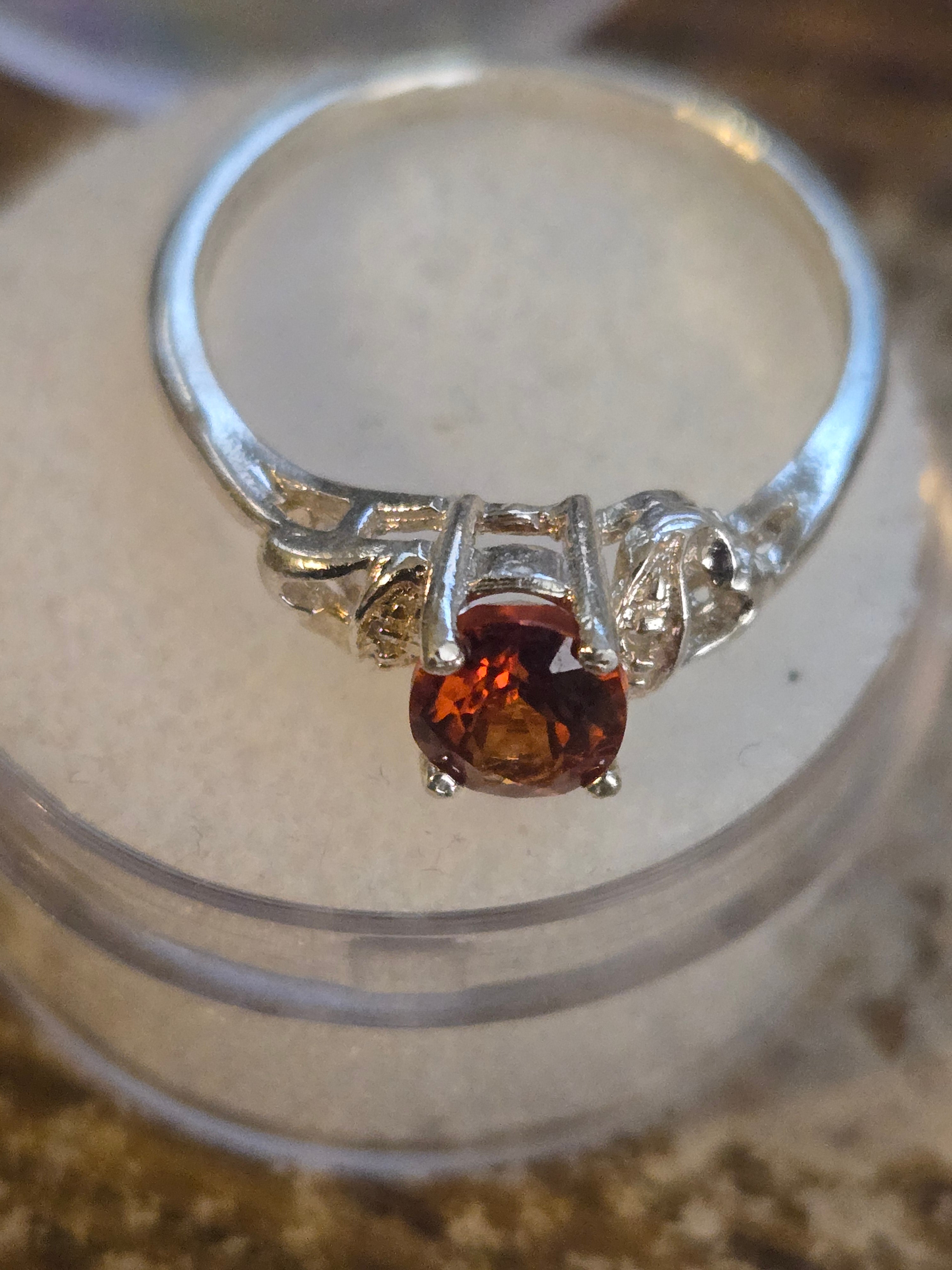 Spessartite Ring