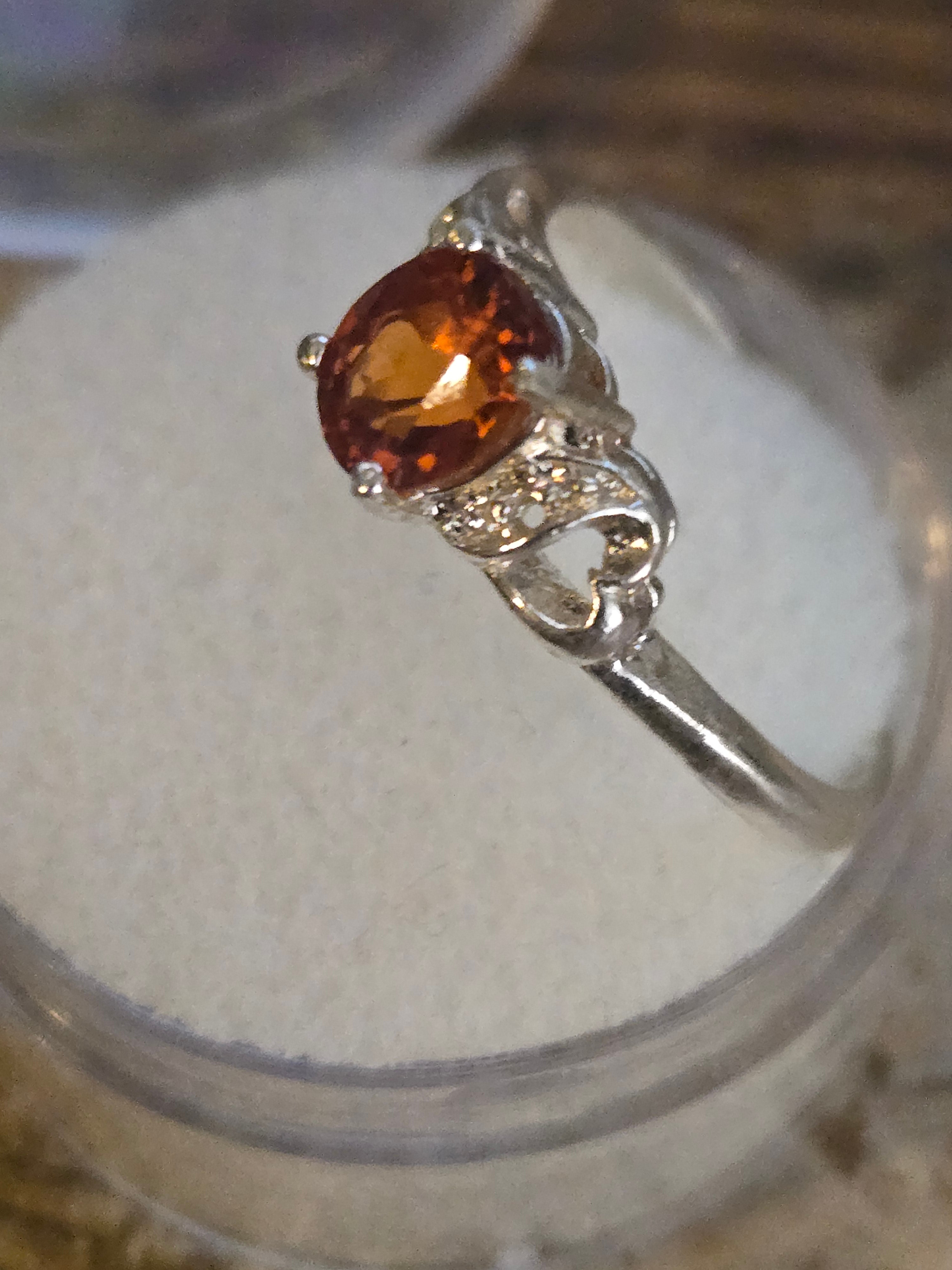 Spessartite Ring