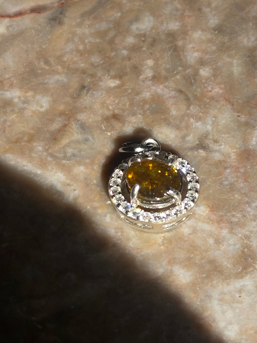 Sphalerite pendant