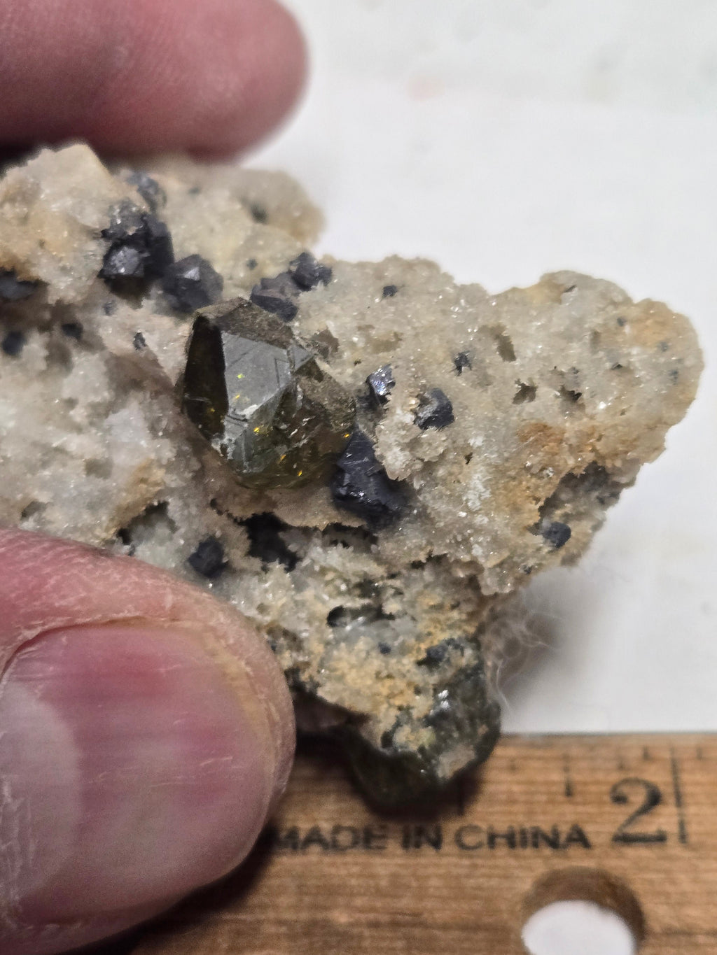 Sphalerite var Cleiophane specimen