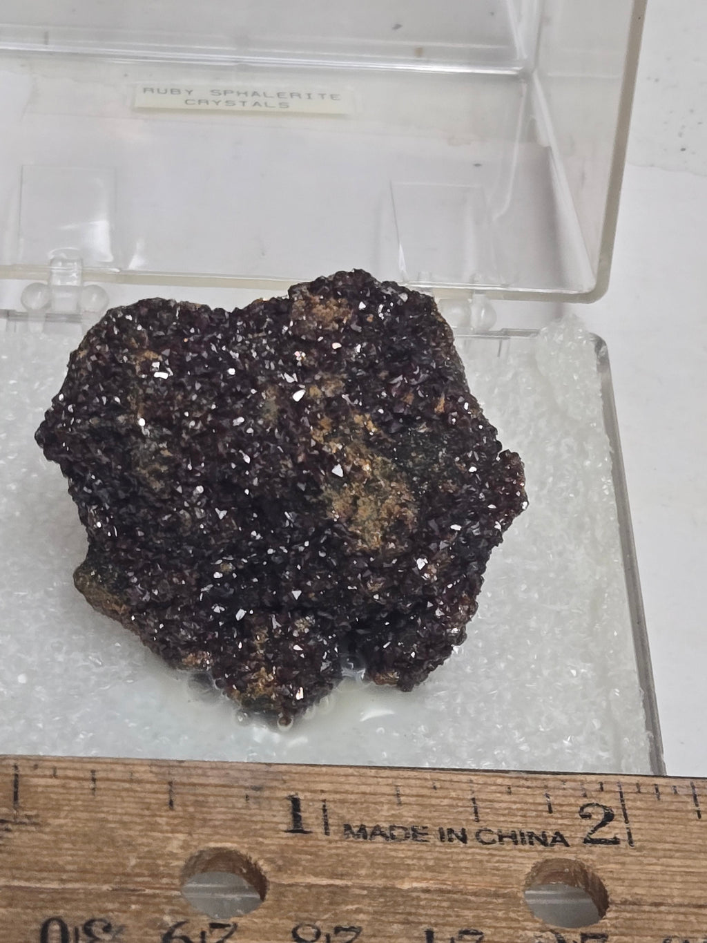 Sphalerite var ruby jack