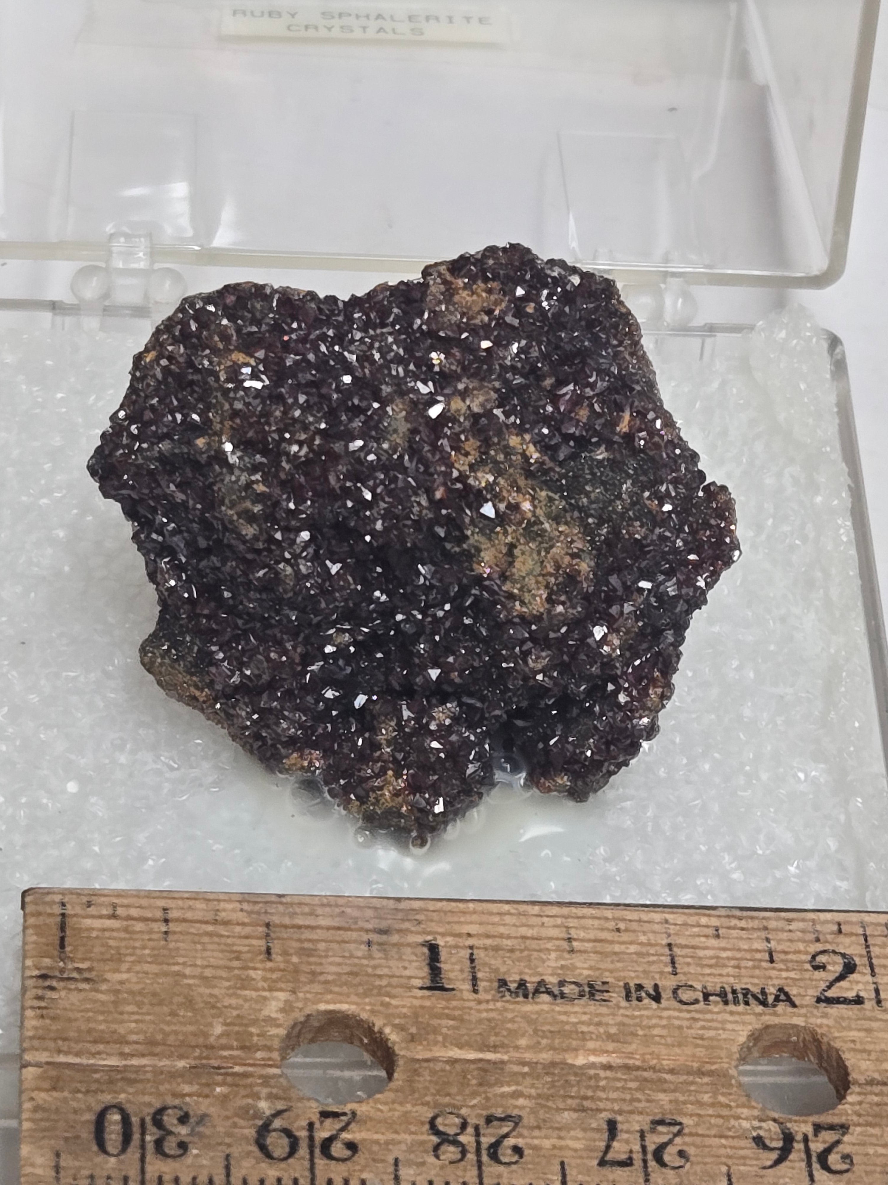 Sphalerite var ruby jack