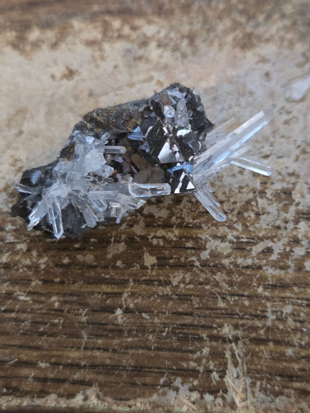 Sphalerite with quartz