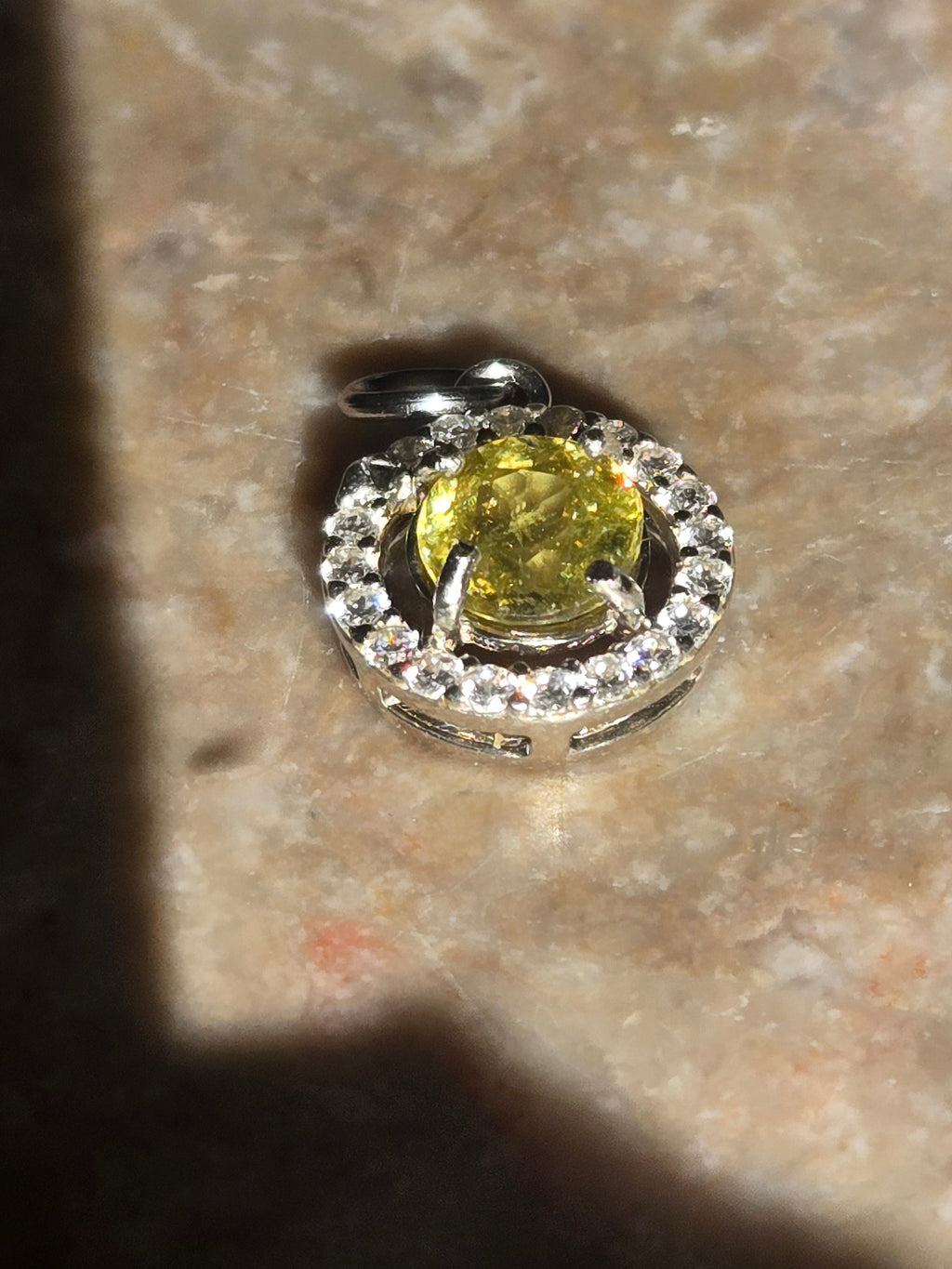 Sphene pendant