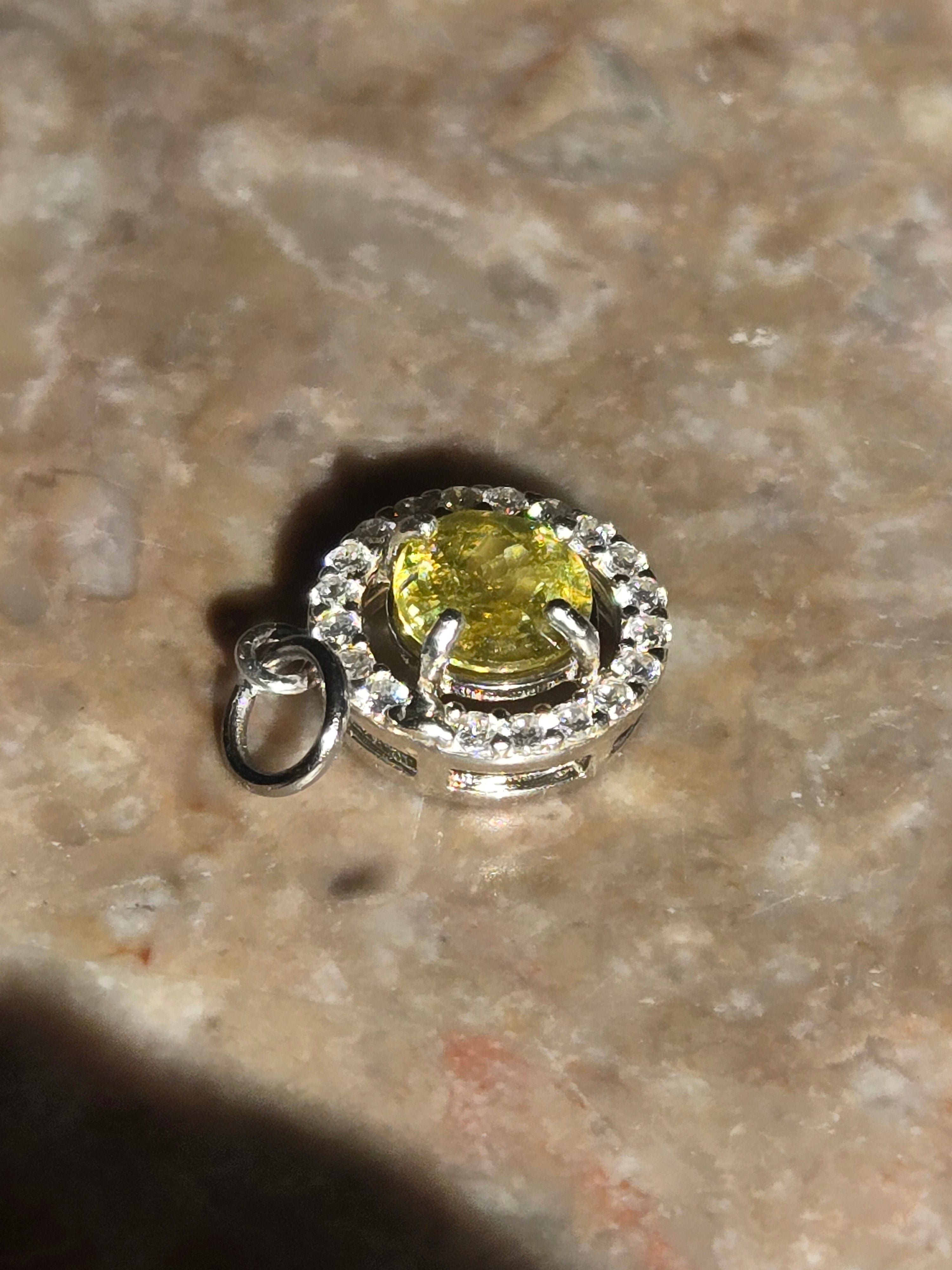 Sphene pendant