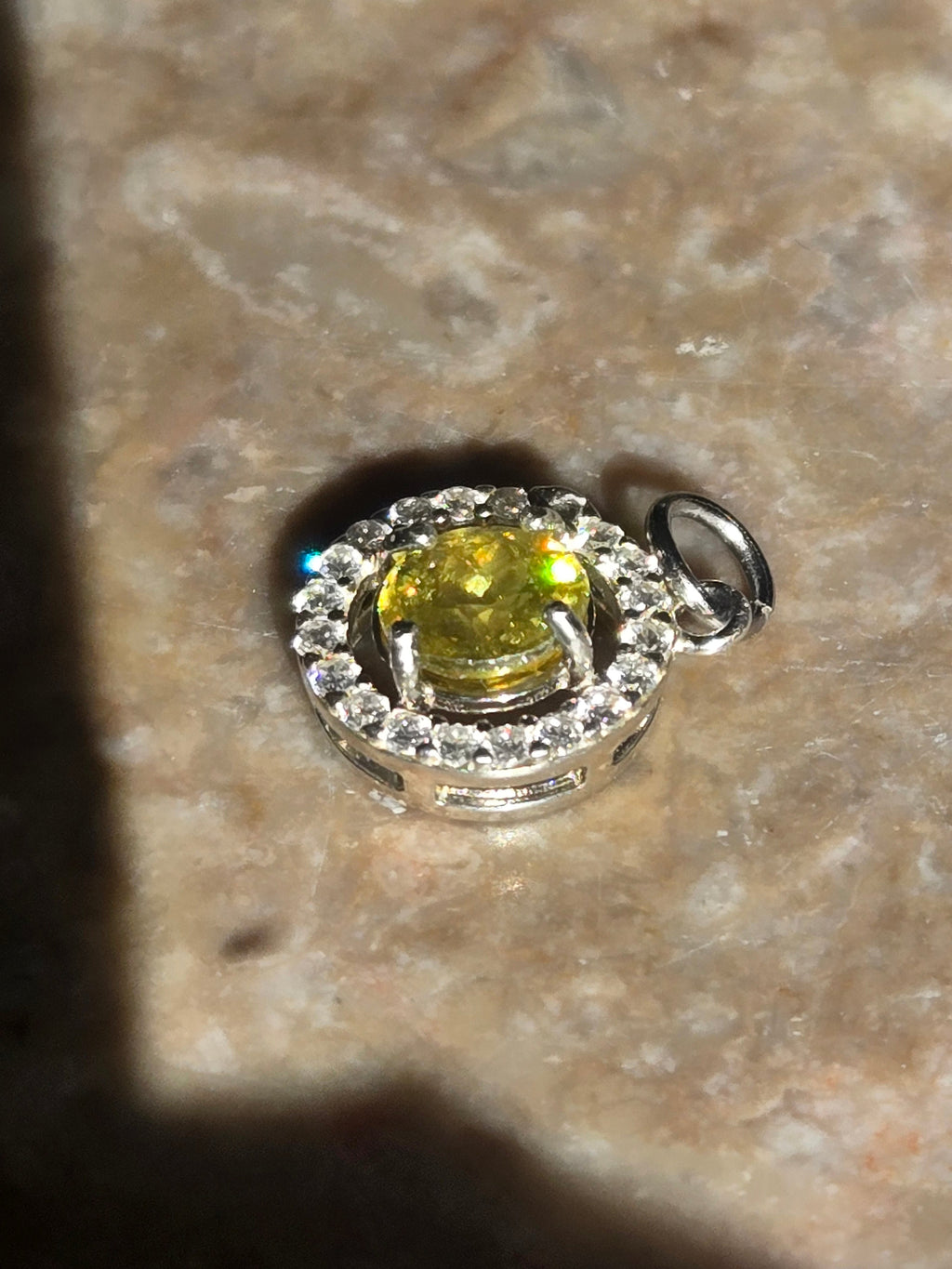 Sphene pendant