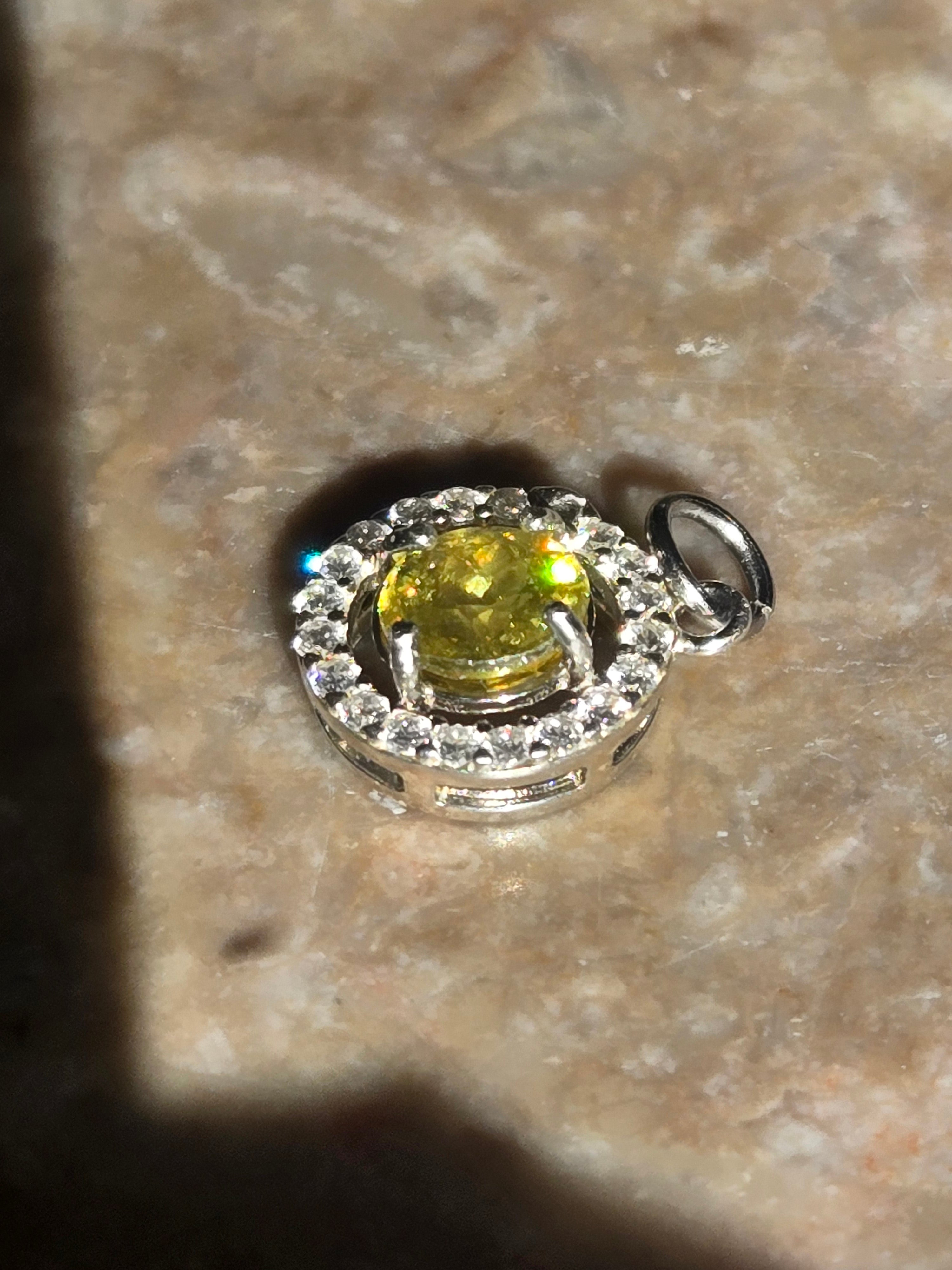 Sphene pendant
