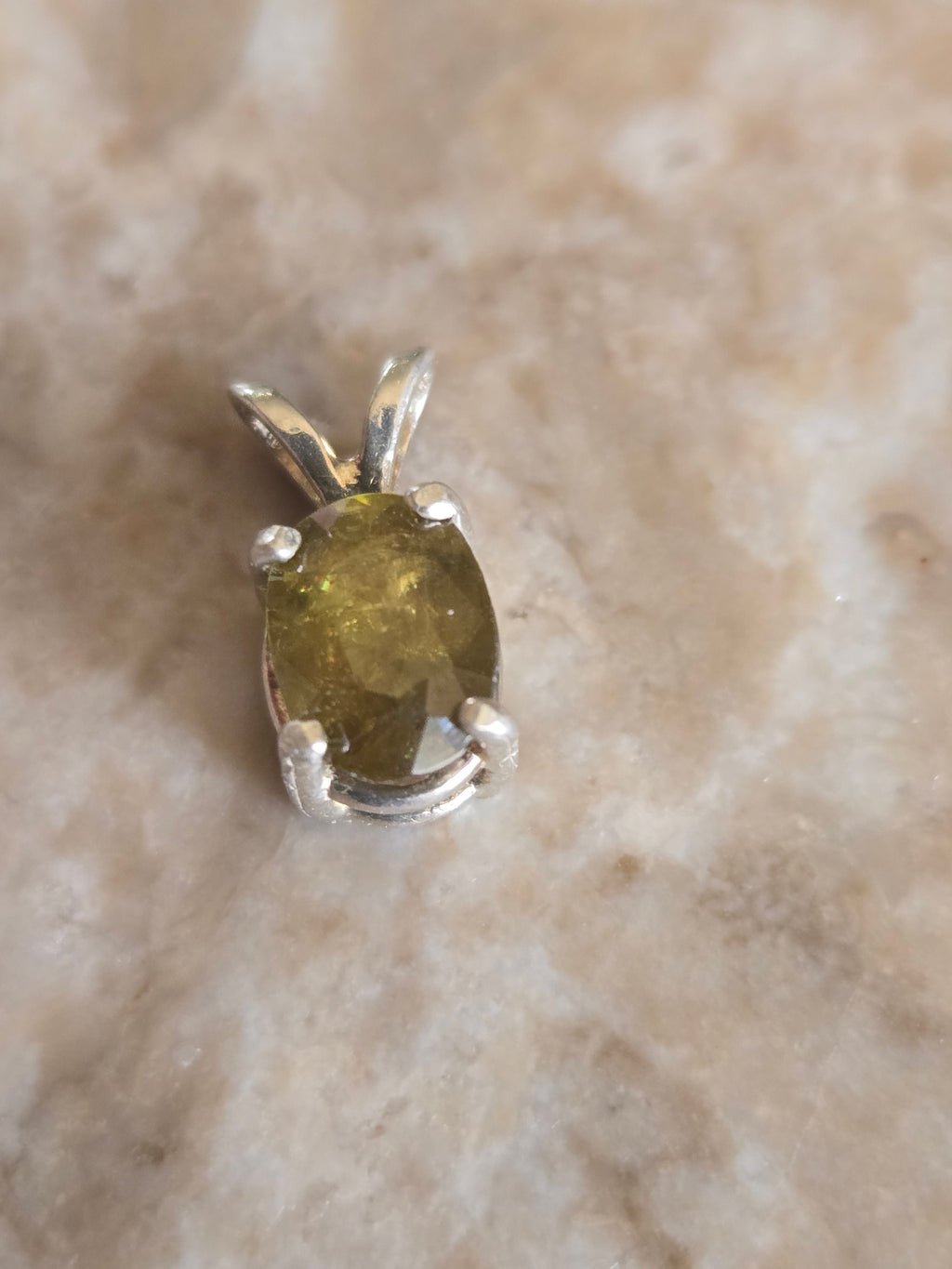 Sphene Pendant