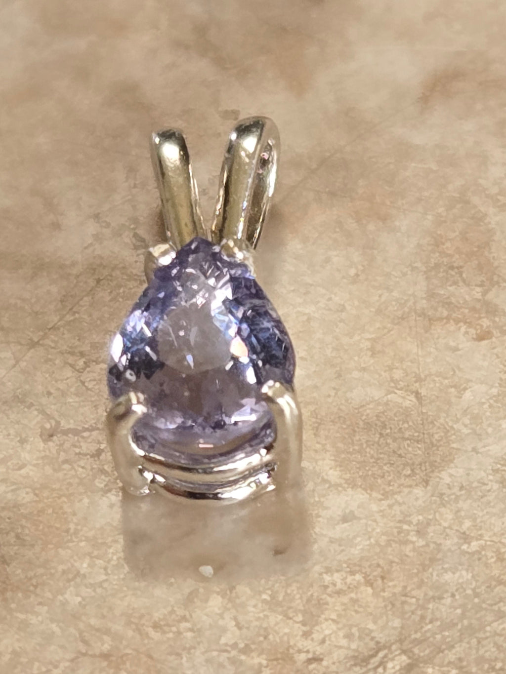 Spinel Pear pendant