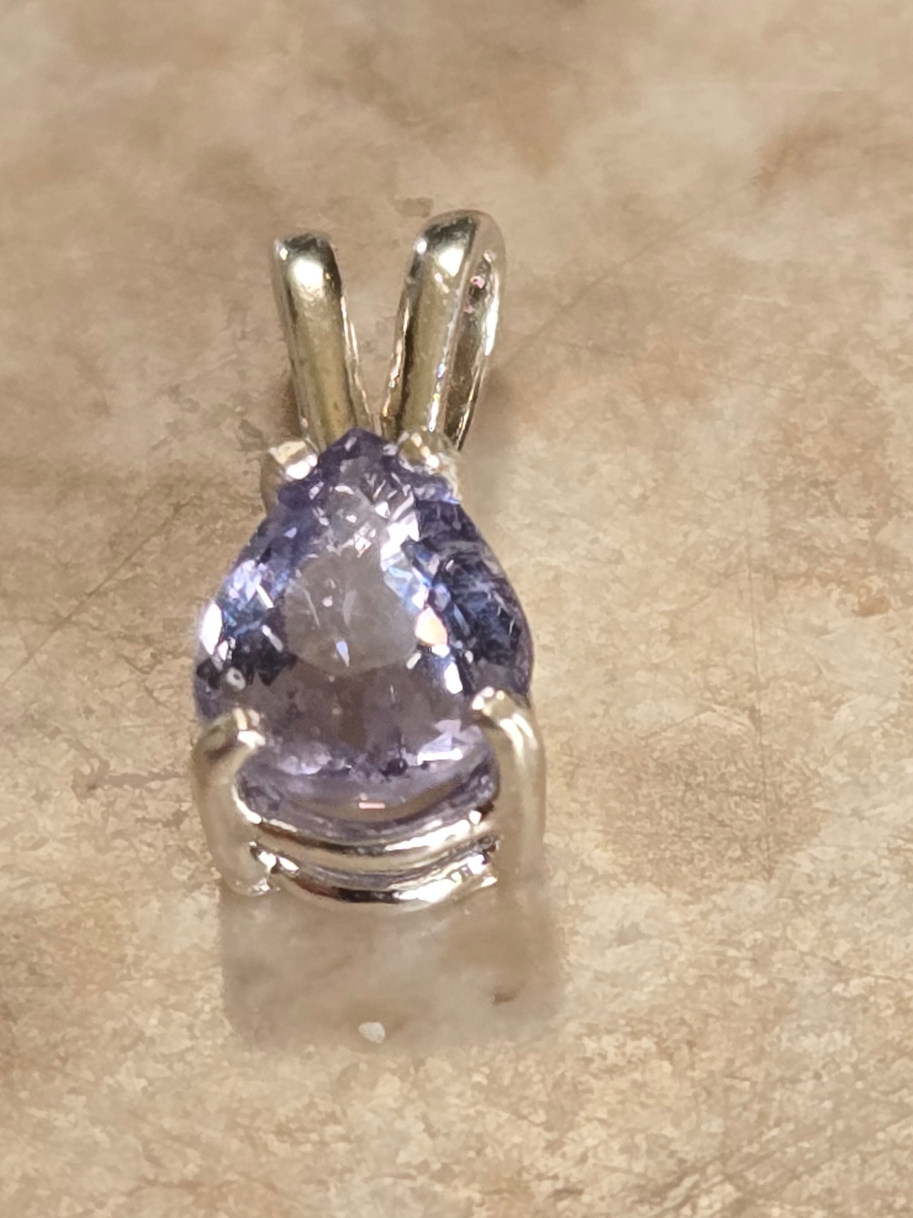 Spinel Pear pendant