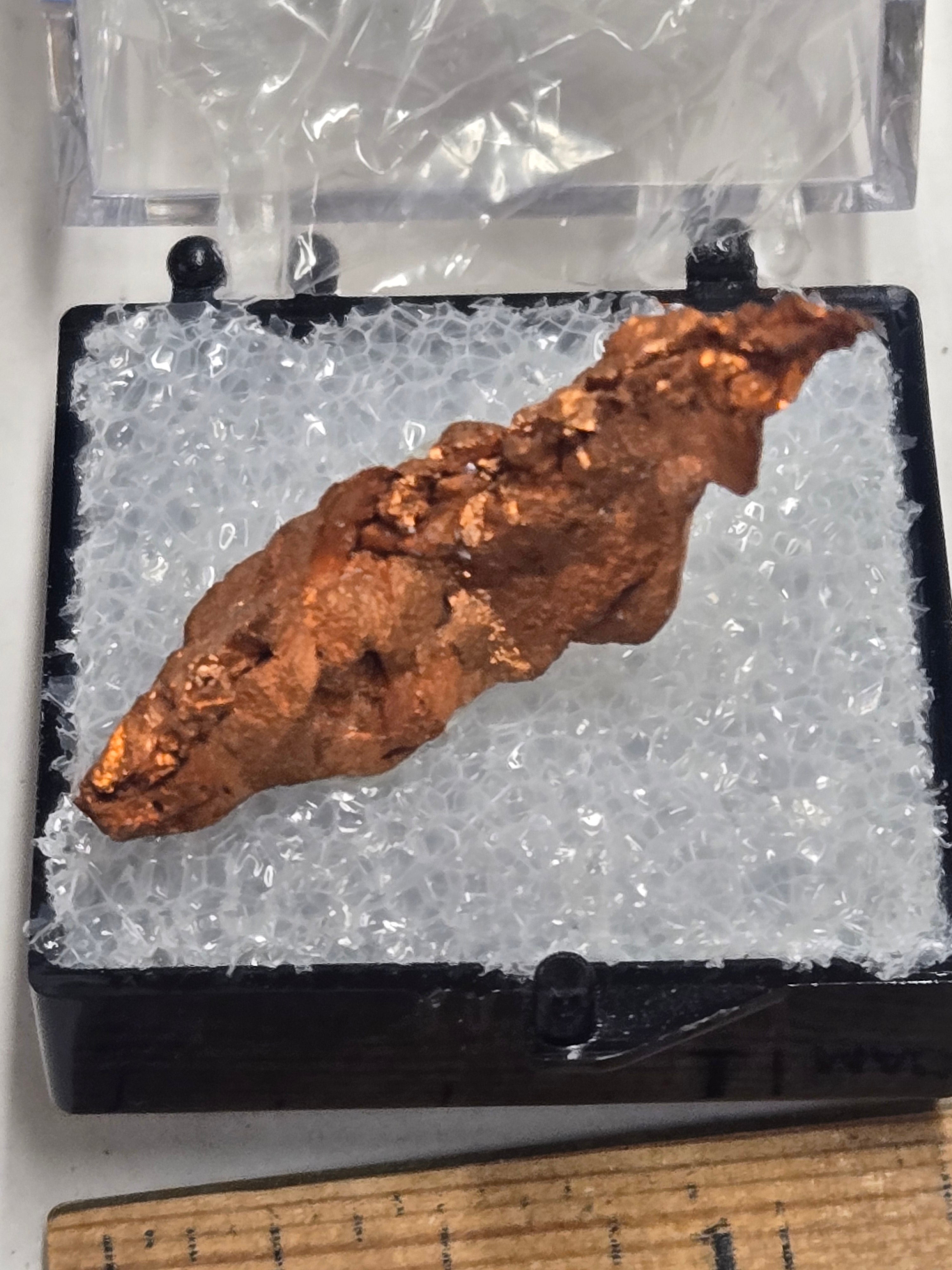 Spinel Twinned Native Copper Specimen