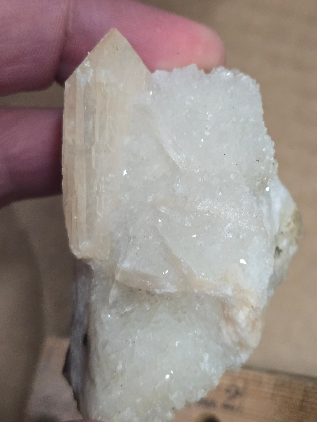 Stilbite in matrix - Adam's Minerals LLC