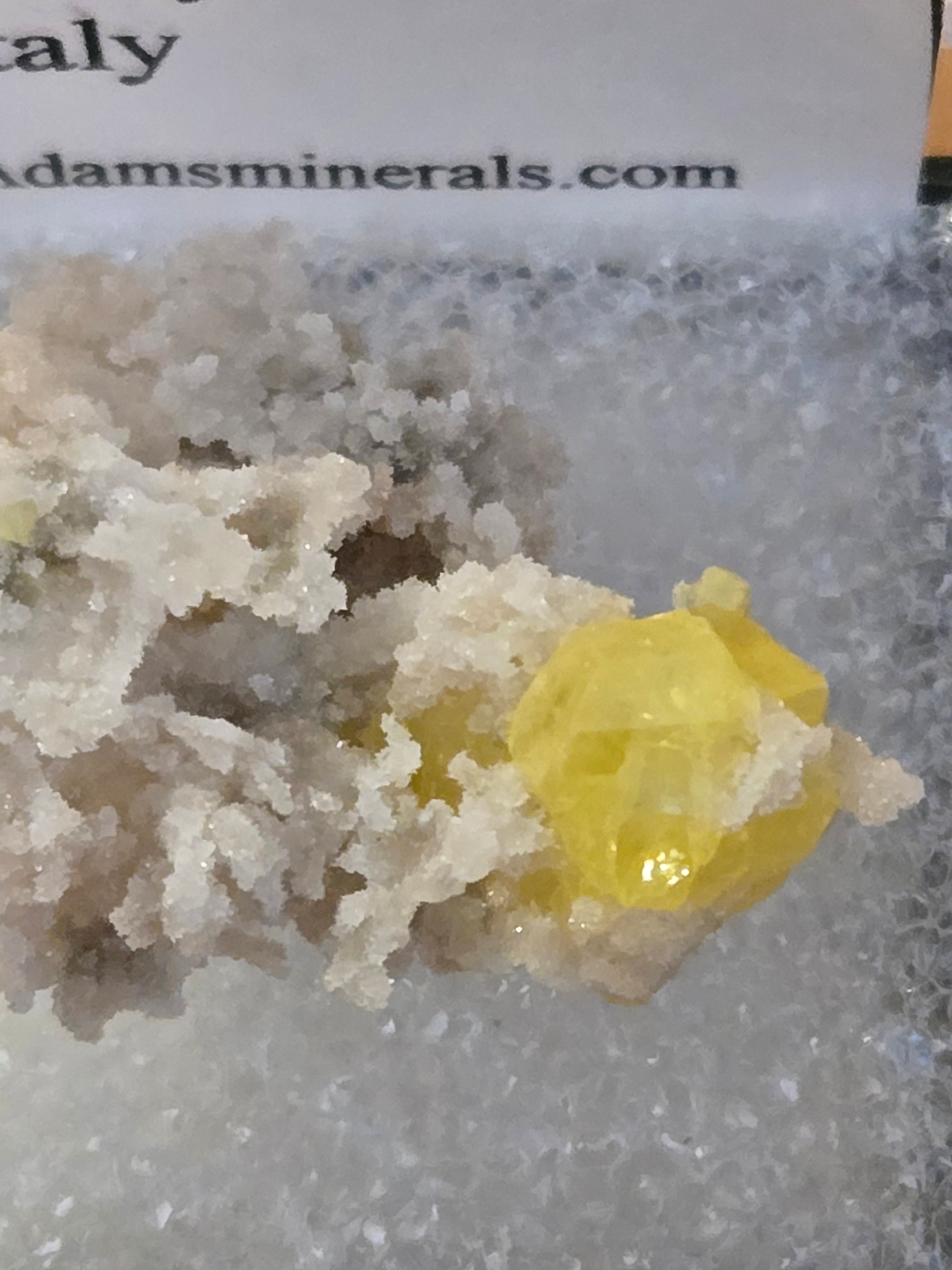 Sulfur Specimen