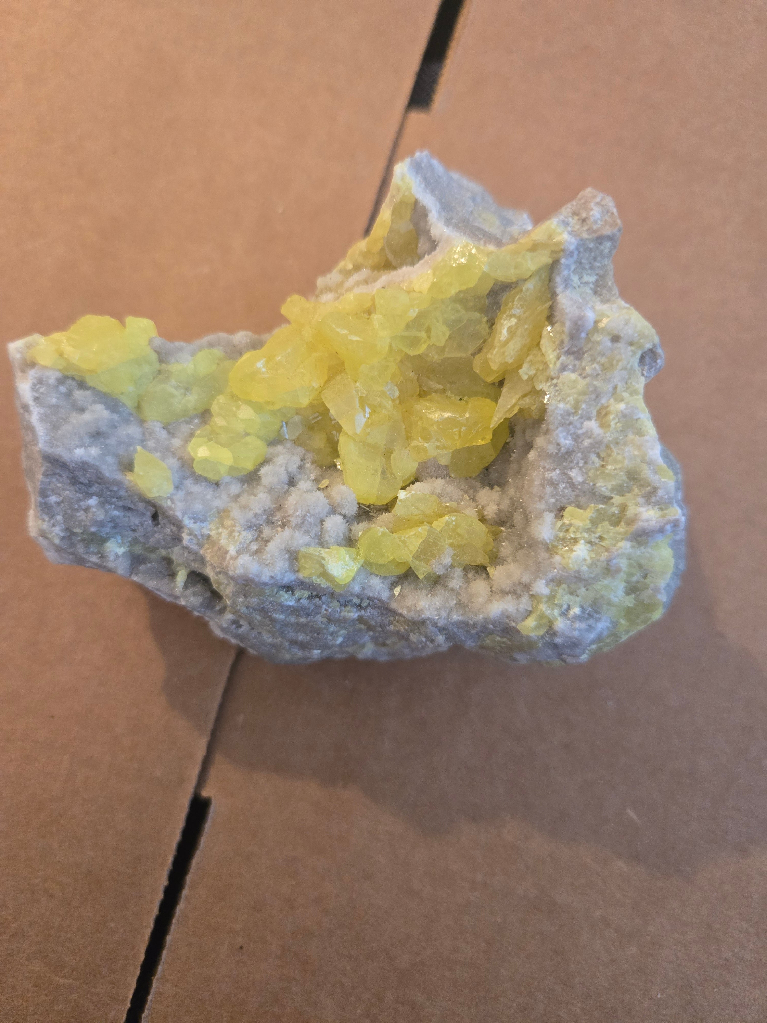 Sulfur specimen sulphur