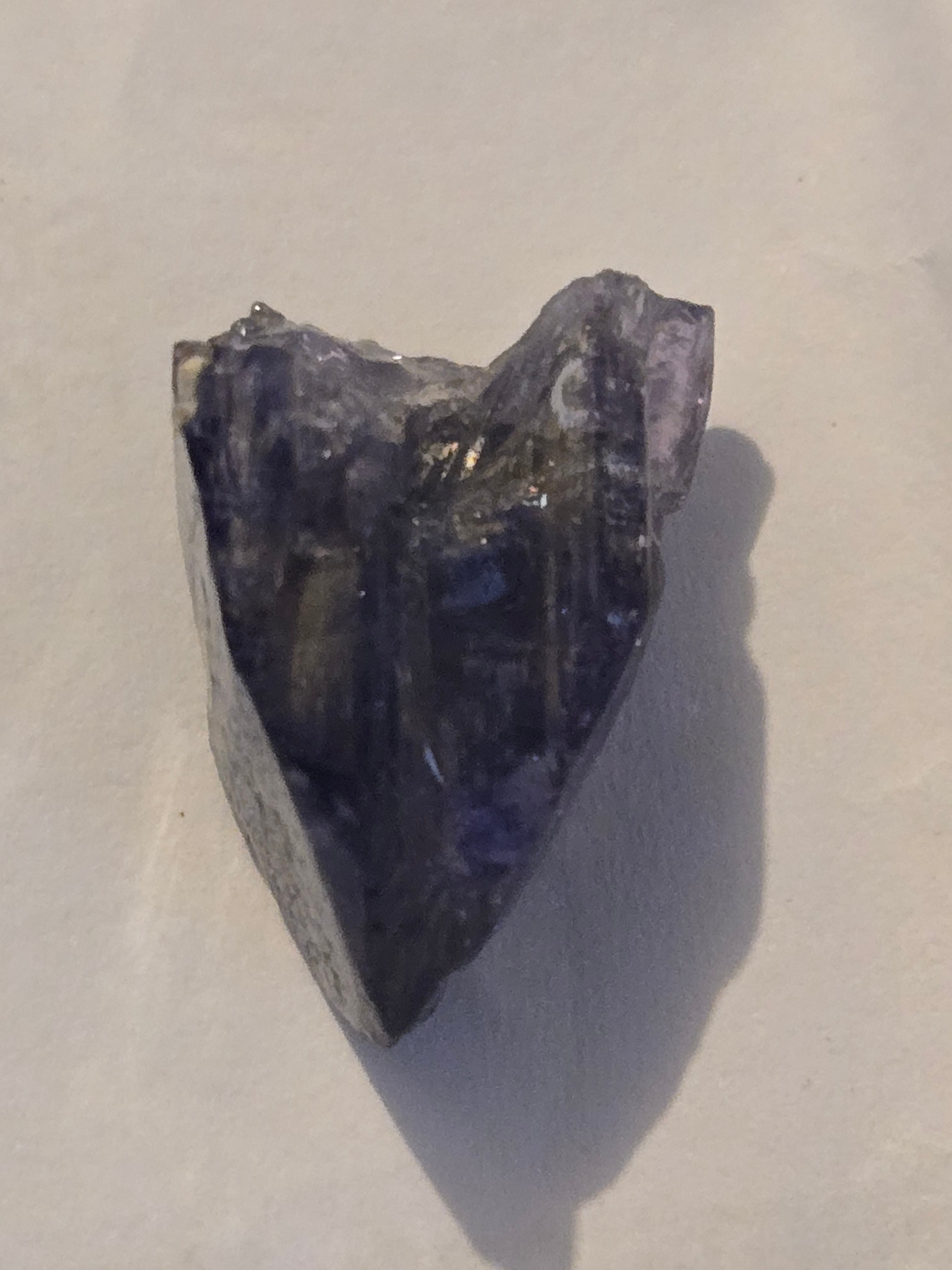 Tanzanite crystal