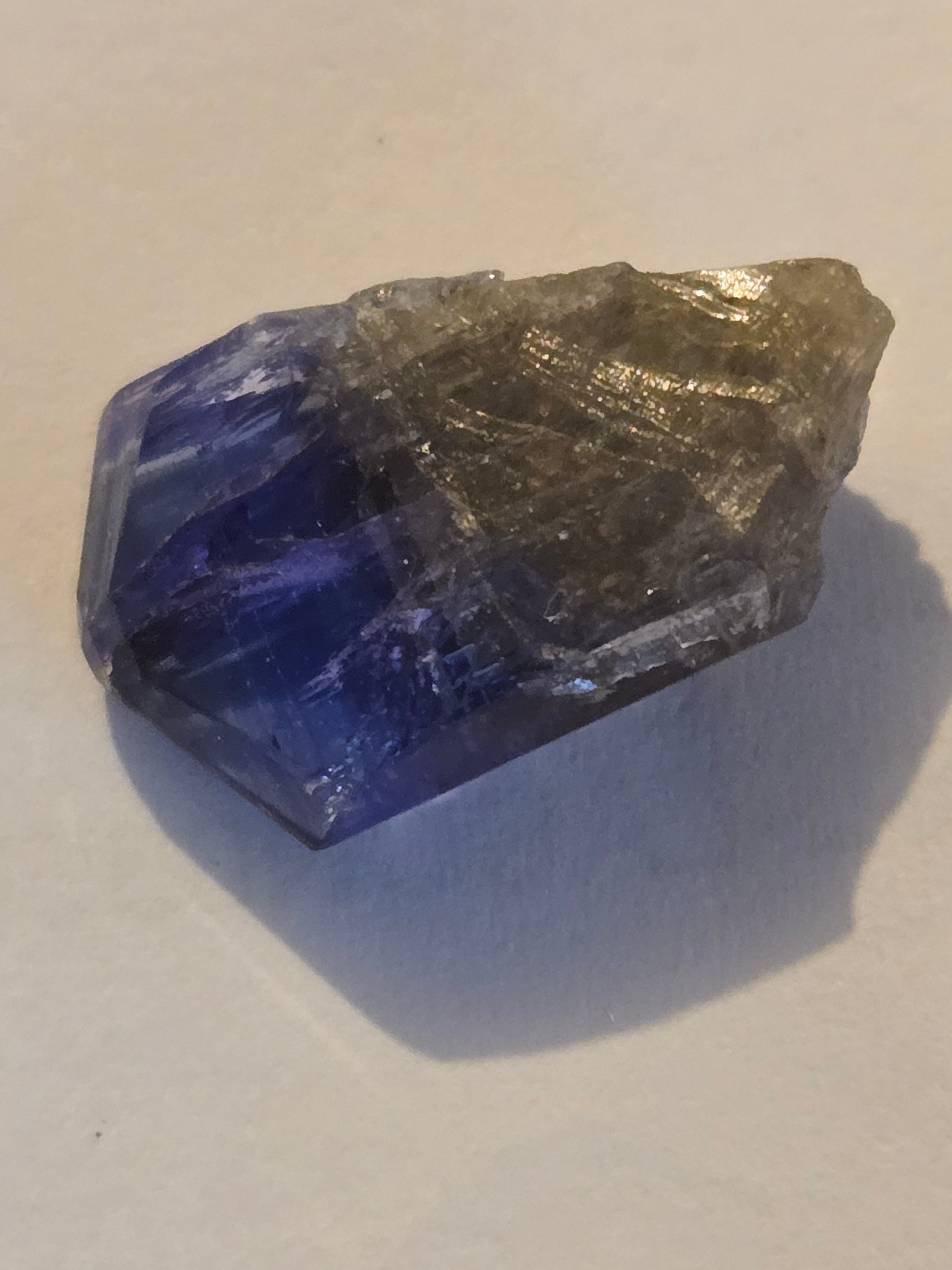 Tanzanite crystal
