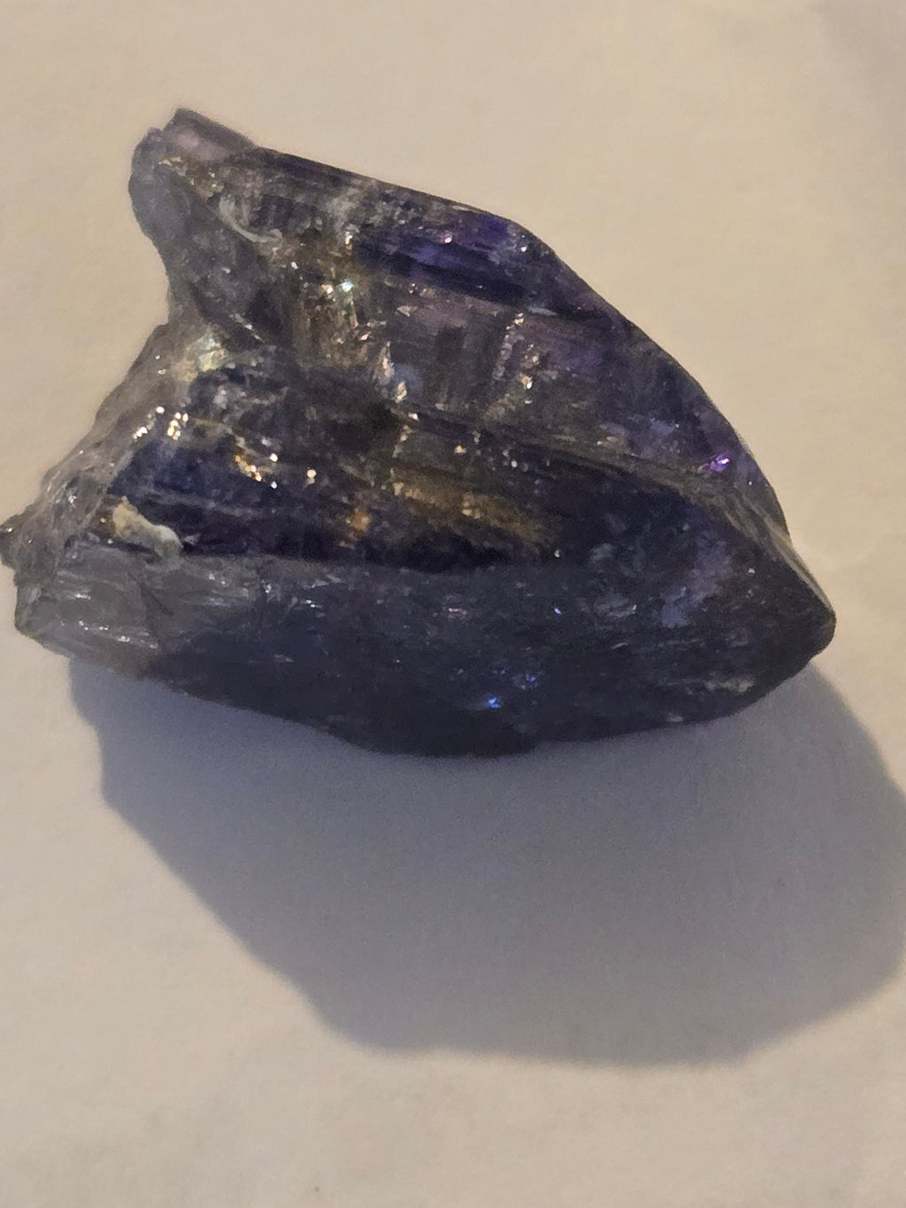 Tanzanite crystal
