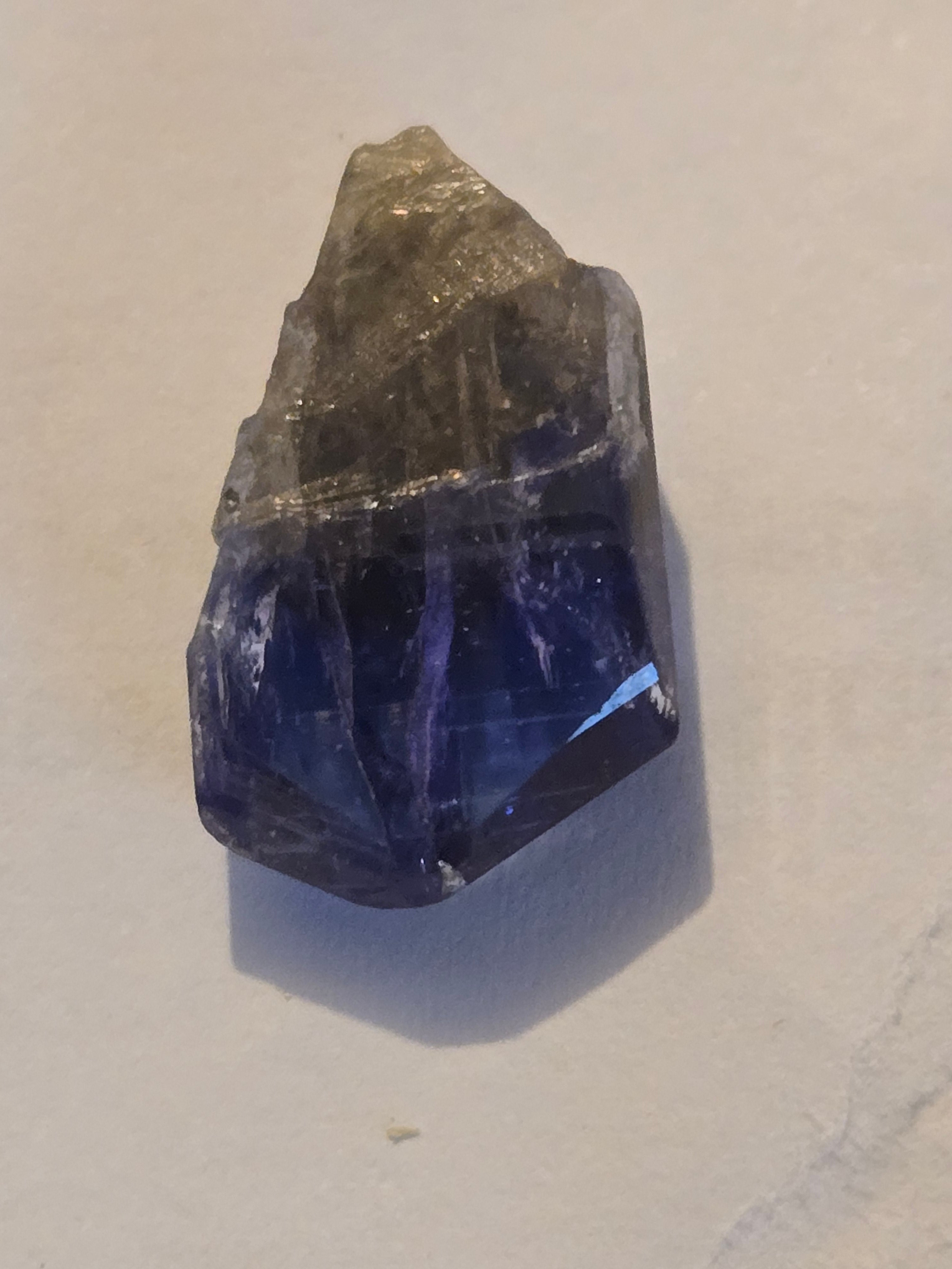 Tanzanite crystal