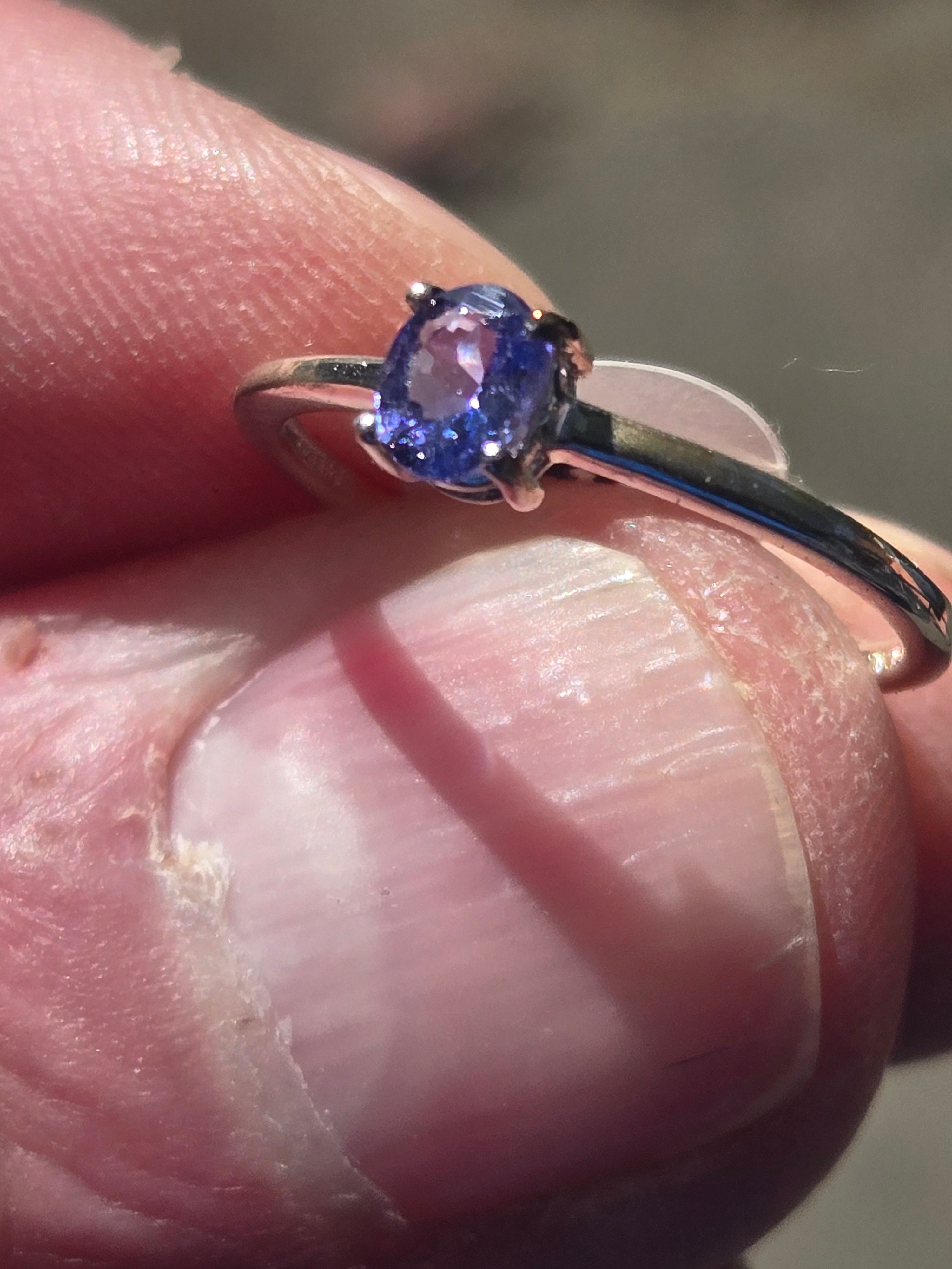 Tanzanite ring