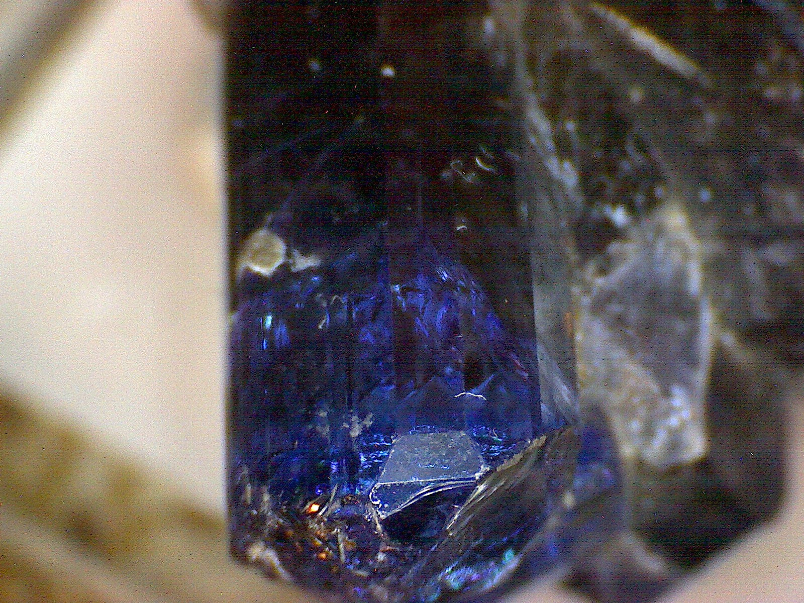 Tanzanite Twinned crystal Cluster