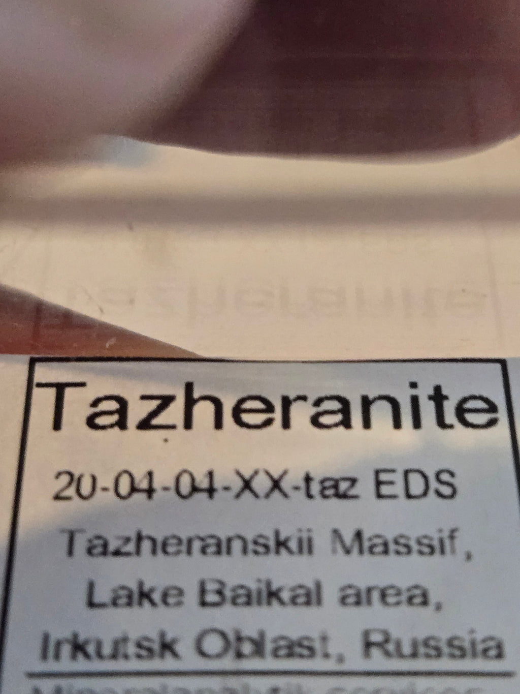 Tazheranite