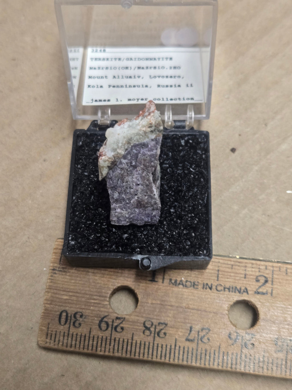 Terskite Gaidonnayite specimen