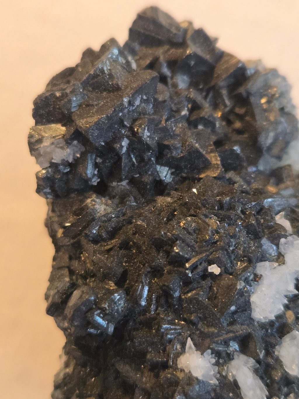 Tetrahedrite on Quartz specimen