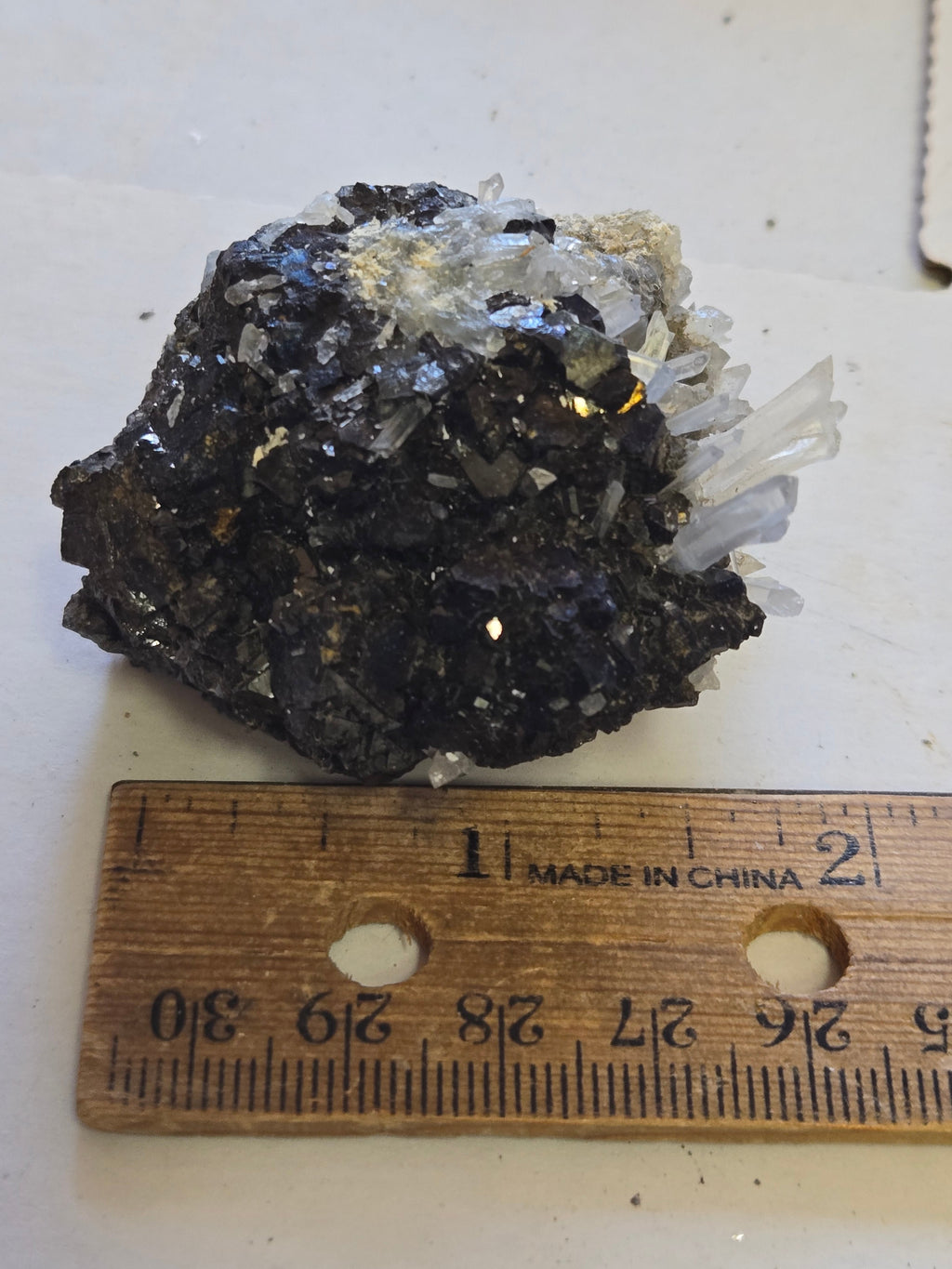 Tetrahedrite w Quartz