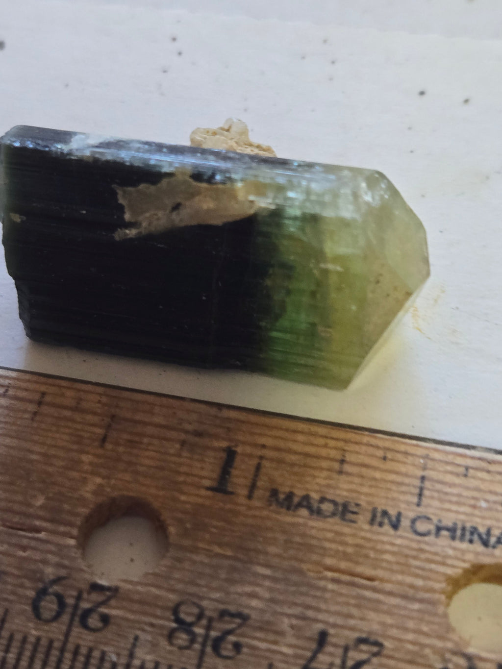 Tourmaline crystal