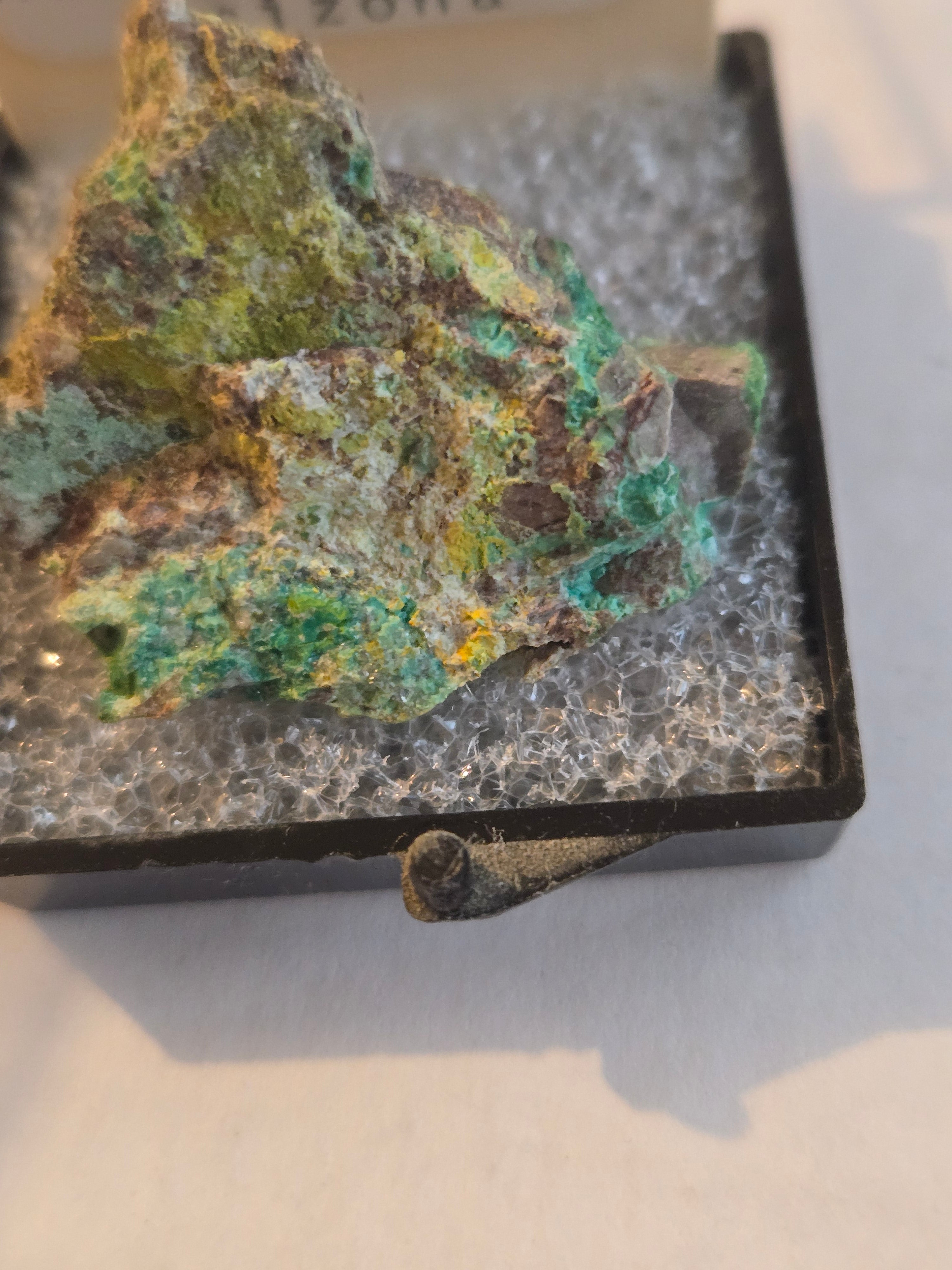 Vauquelinite specimen