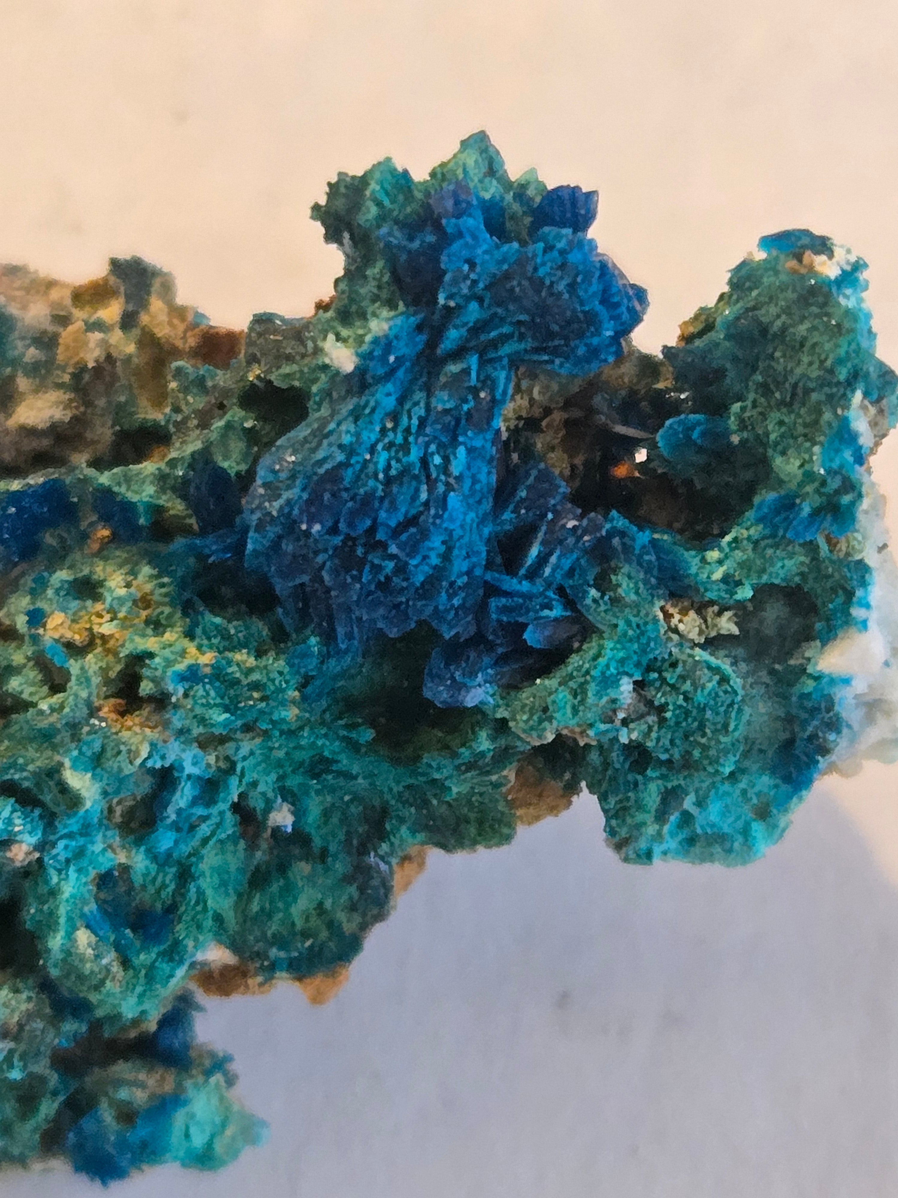 Veszelyite specimen