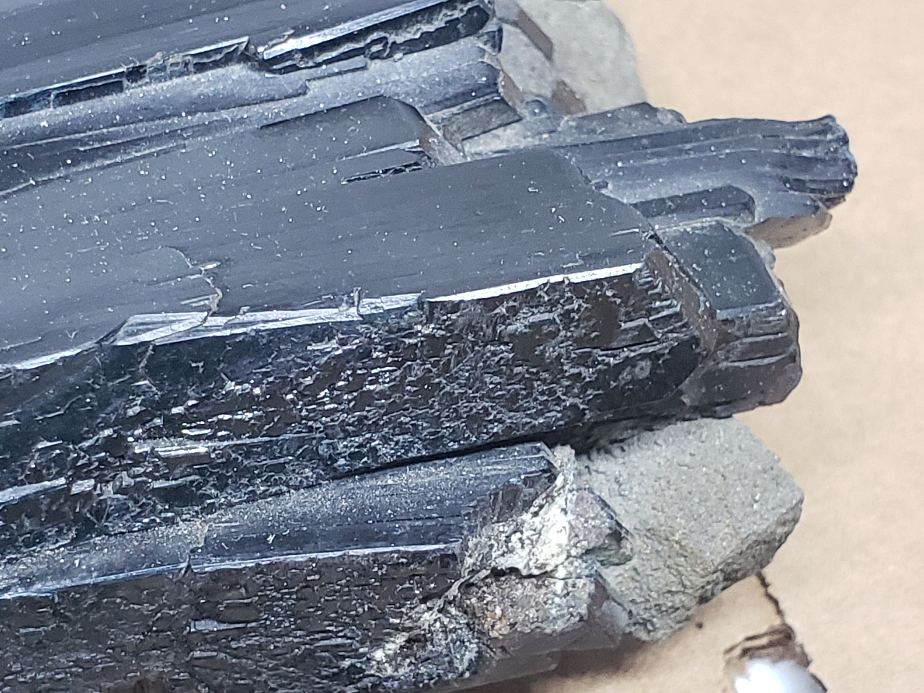 Vivianite specimen