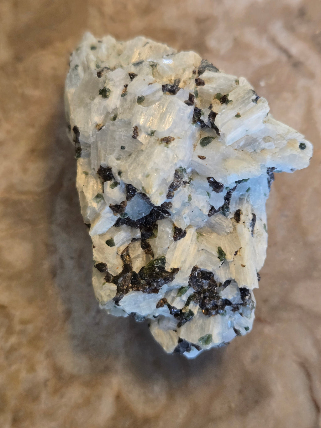 Wollastonite diopside andradite